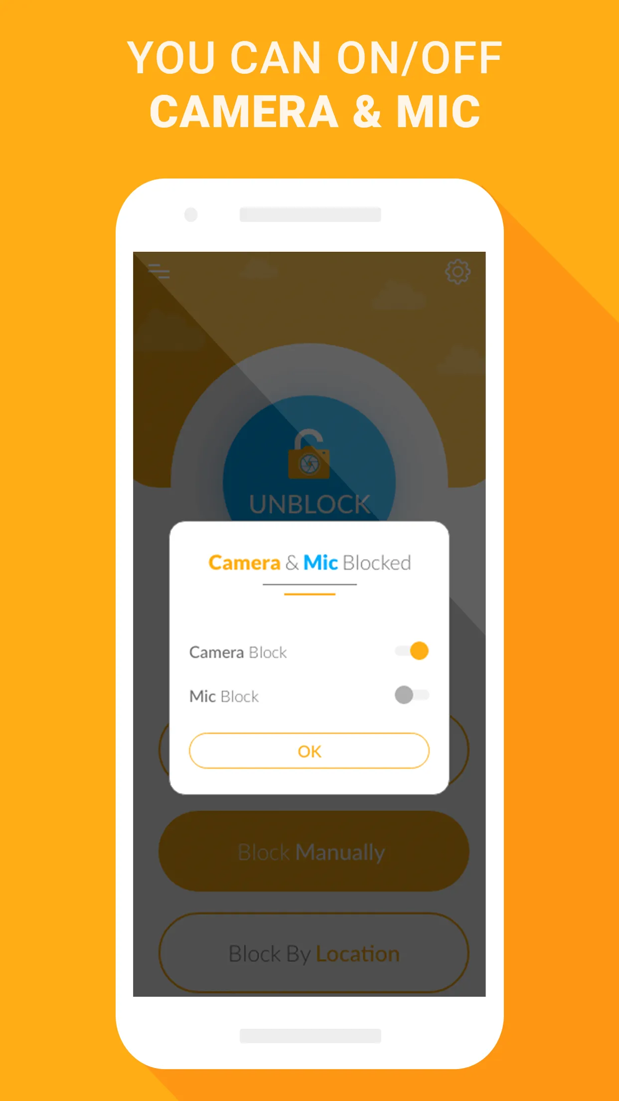 Block camera and mic | Indus Appstore | Screenshot