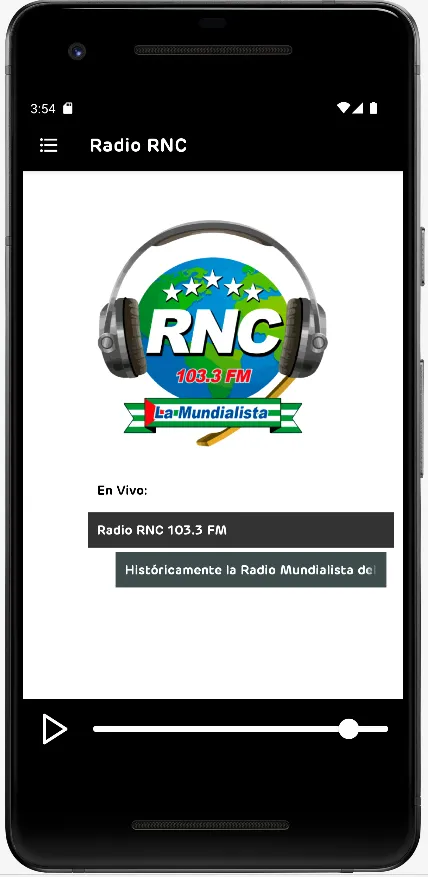 Radio RNC | Indus Appstore | Screenshot