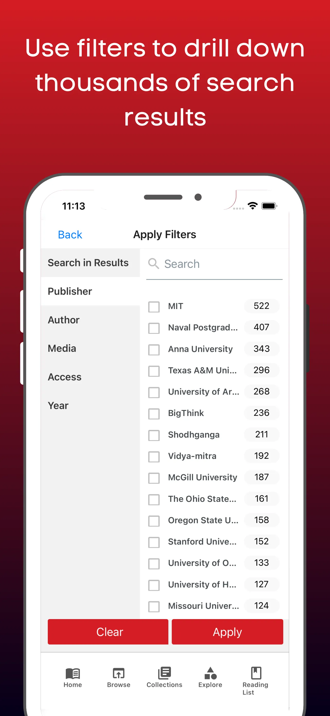 Gurugram University eLibrary | Indus Appstore | Screenshot