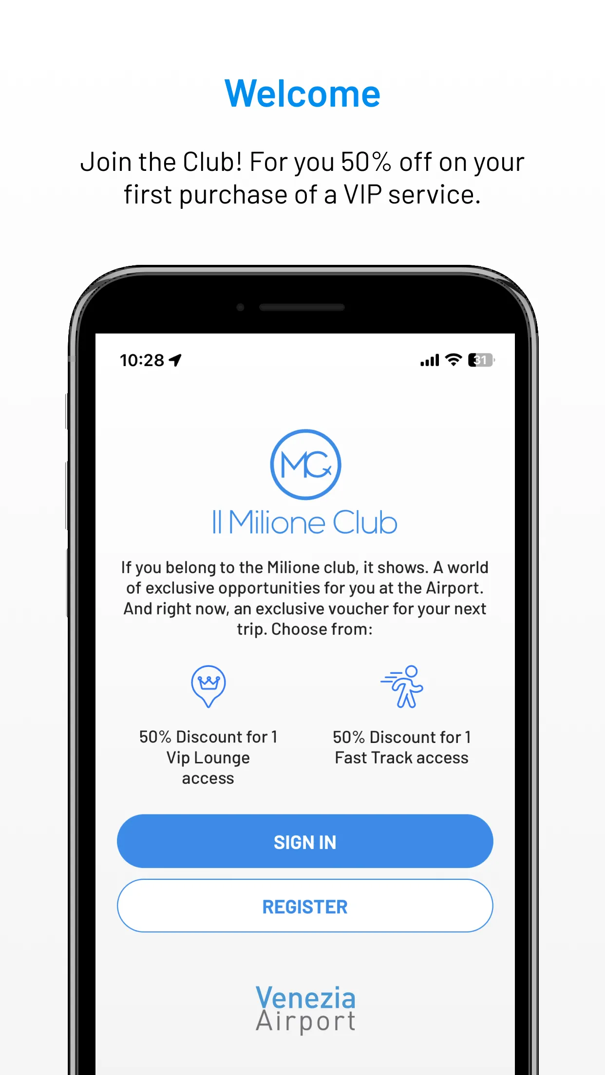 Milione Club Venice Airport | Indus Appstore | Screenshot