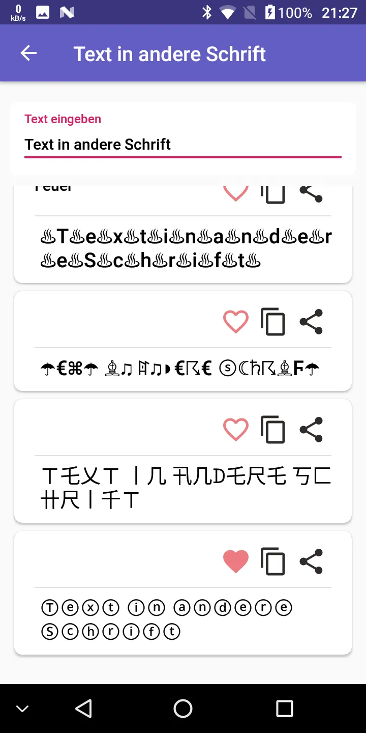 Schrift ändern Text stylish | Indus Appstore | Screenshot