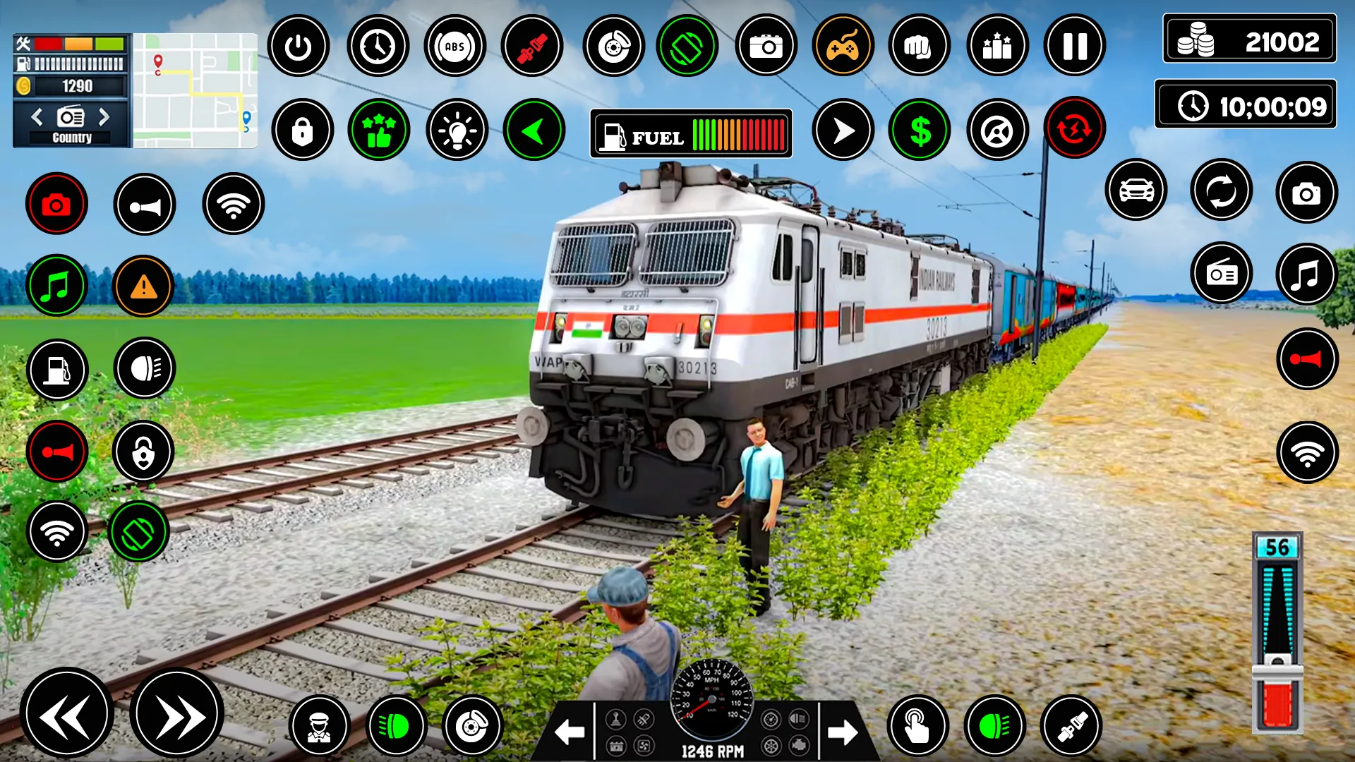 City Train Driver Railway Game | Indus Appstore | Screenshot