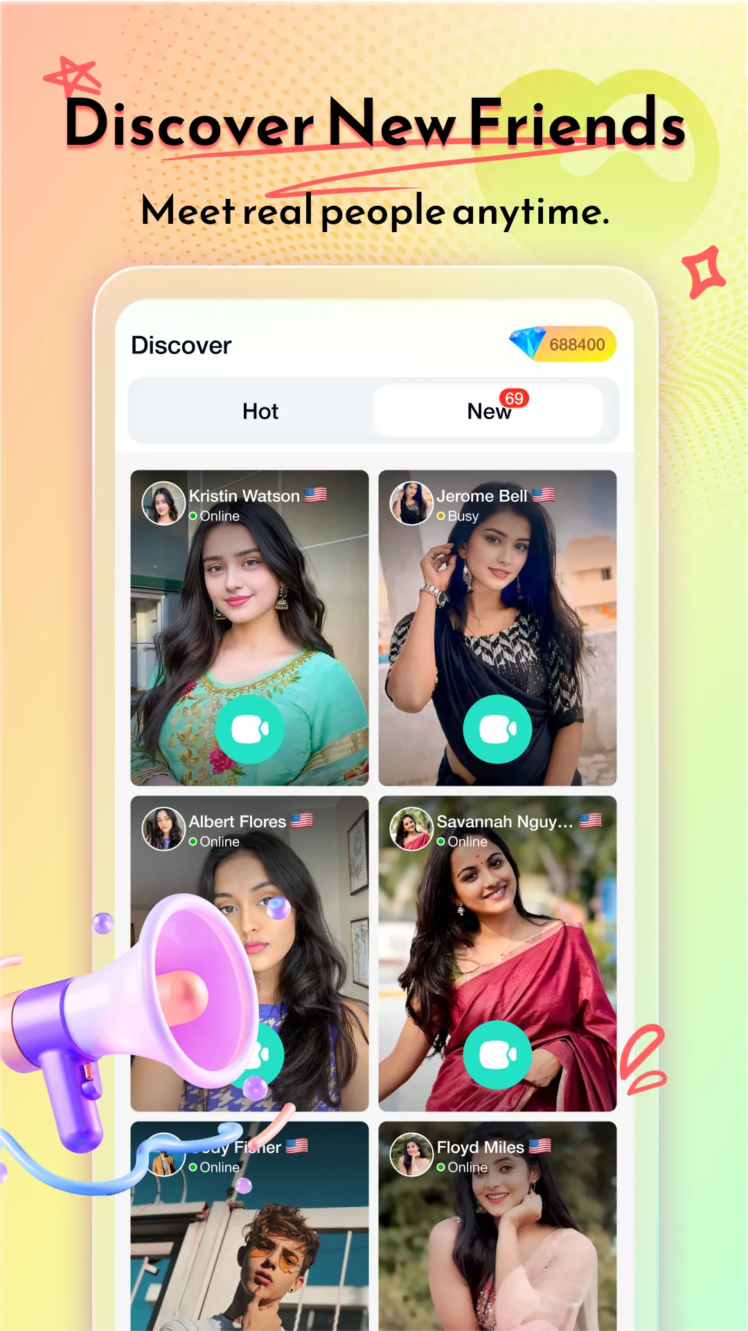 Woya Lite - Live Video Chat | Indus Appstore | Screenshot