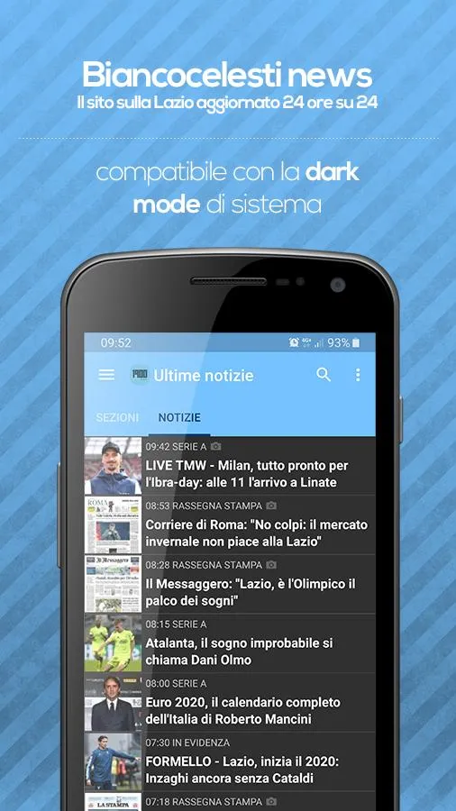 Biancocelesti News - Lazio | Indus Appstore | Screenshot