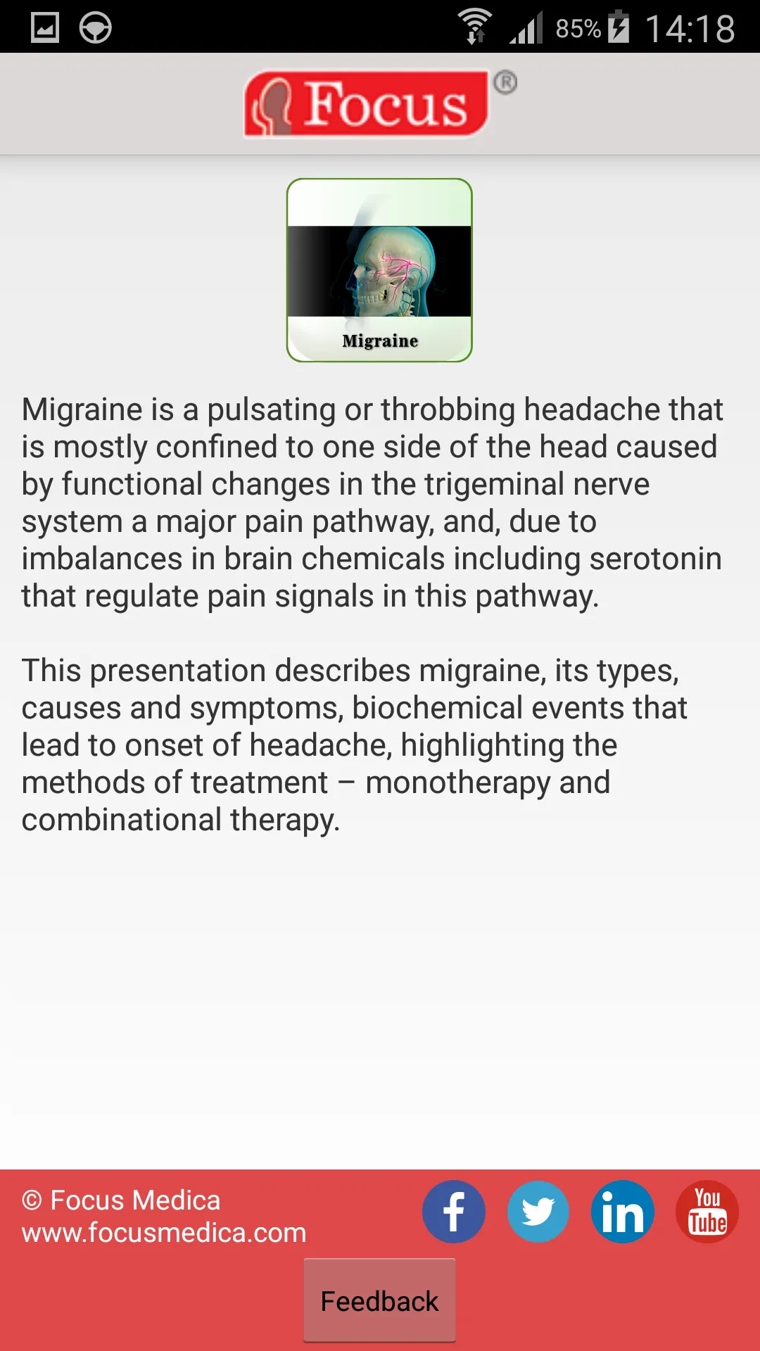 Migraine | Indus Appstore | Screenshot