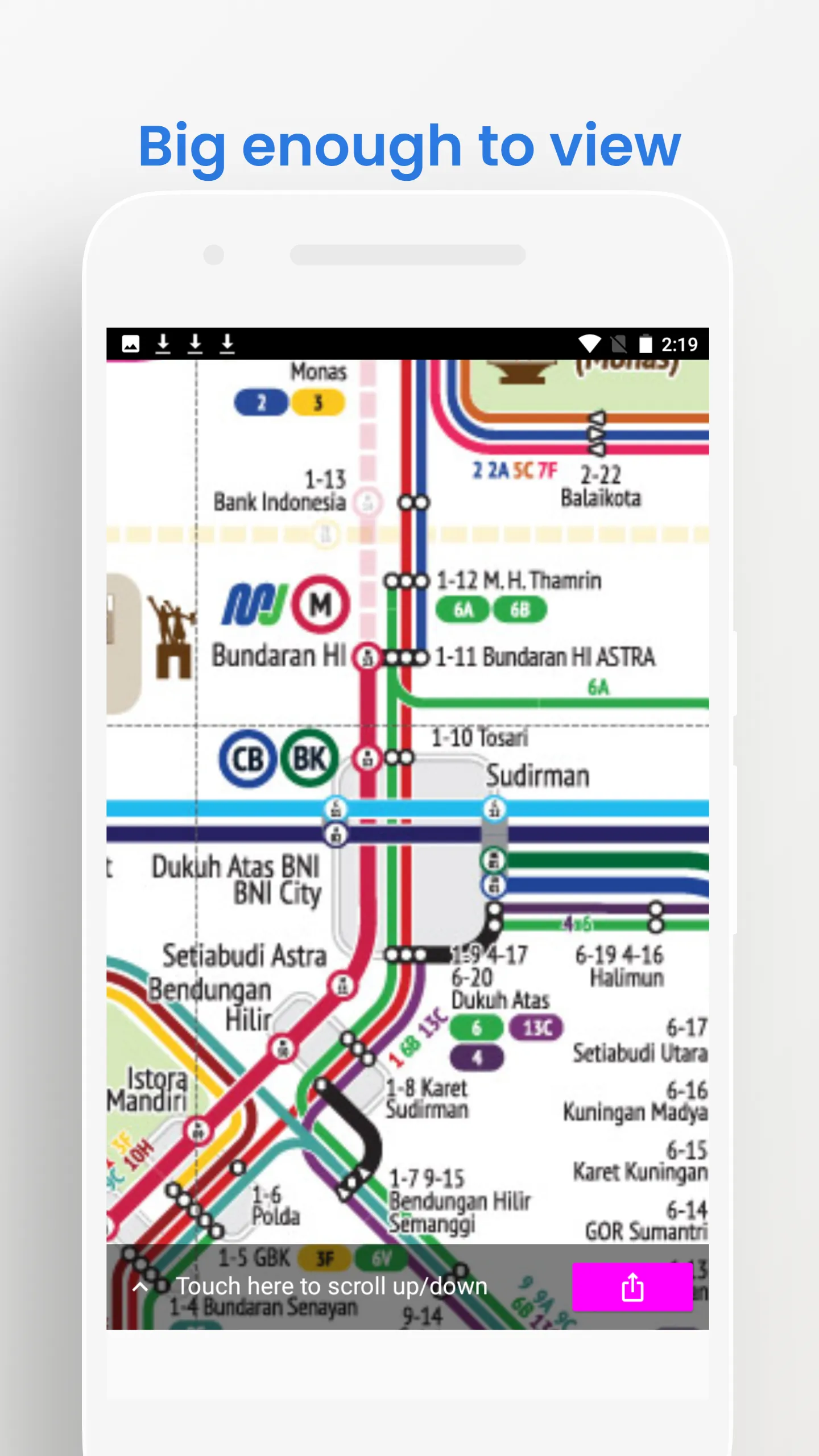 Jakarta MRT LRT Bus Map Guide | Indus Appstore | Screenshot