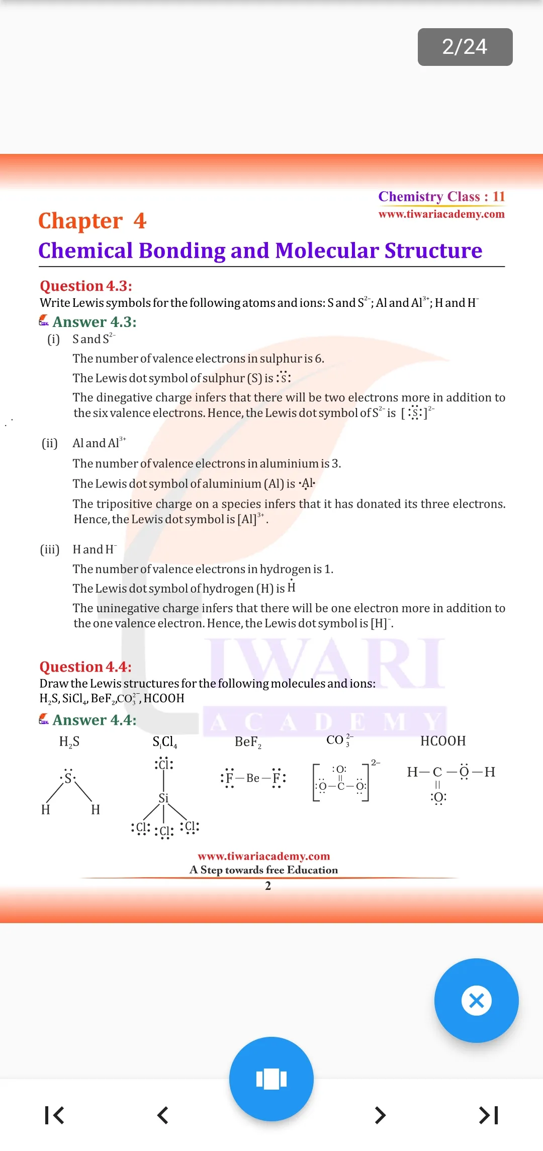 Class 11 Chemistry for 2023-24 | Indus Appstore | Screenshot