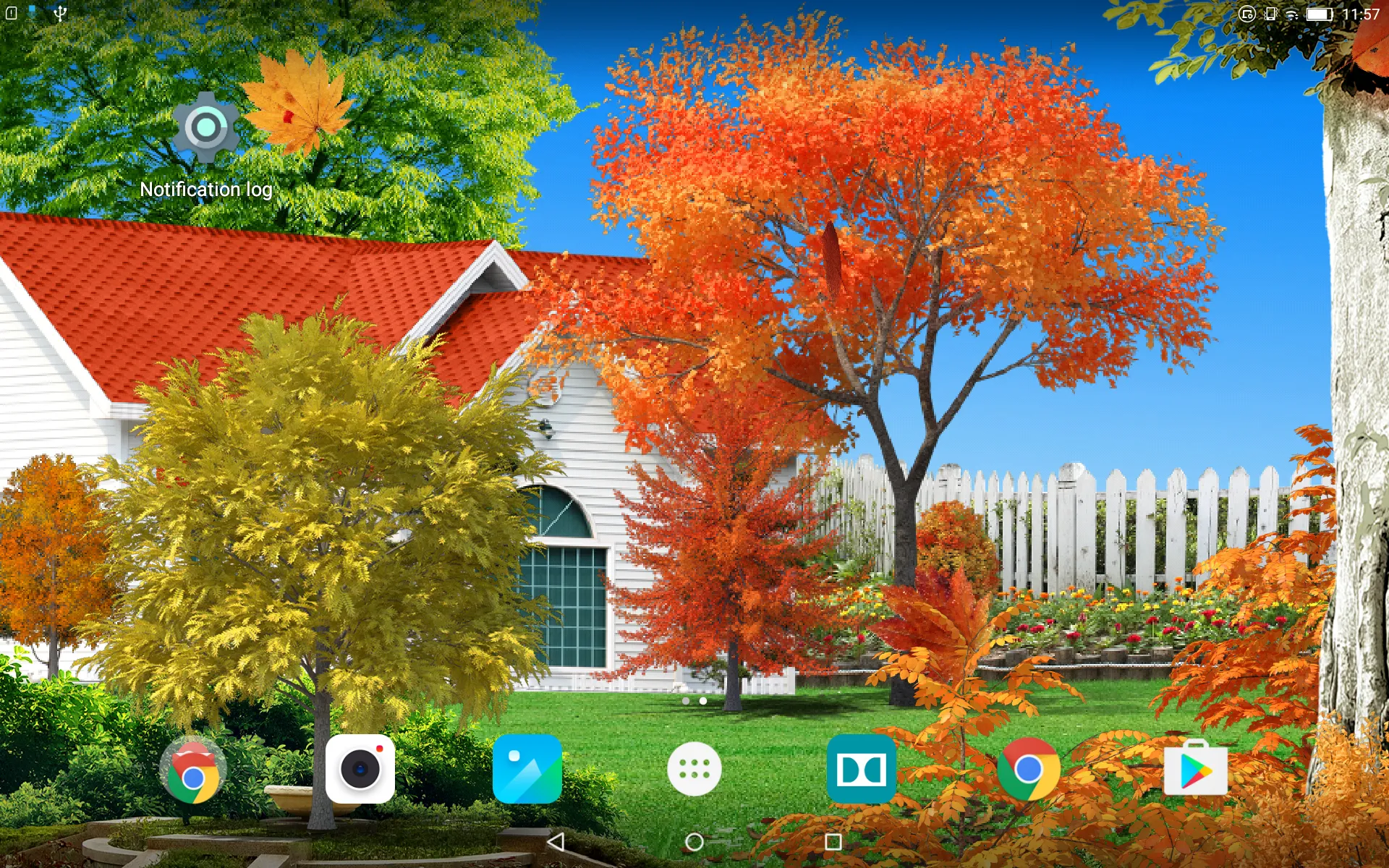 Autumn Garden Live Wallpaper | Indus Appstore | Screenshot