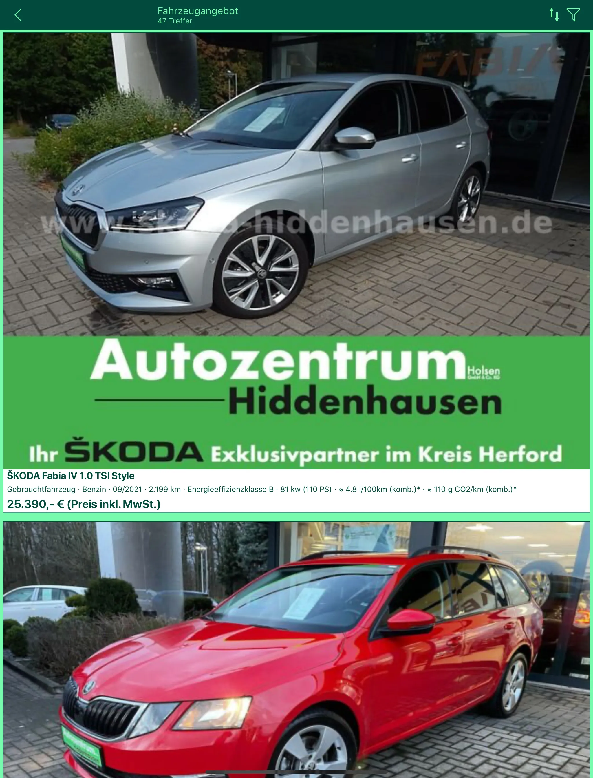 SKODA Hiddenhausen | Indus Appstore | Screenshot