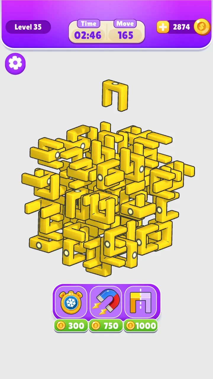 U Shape Puzzle | Indus Appstore | Screenshot