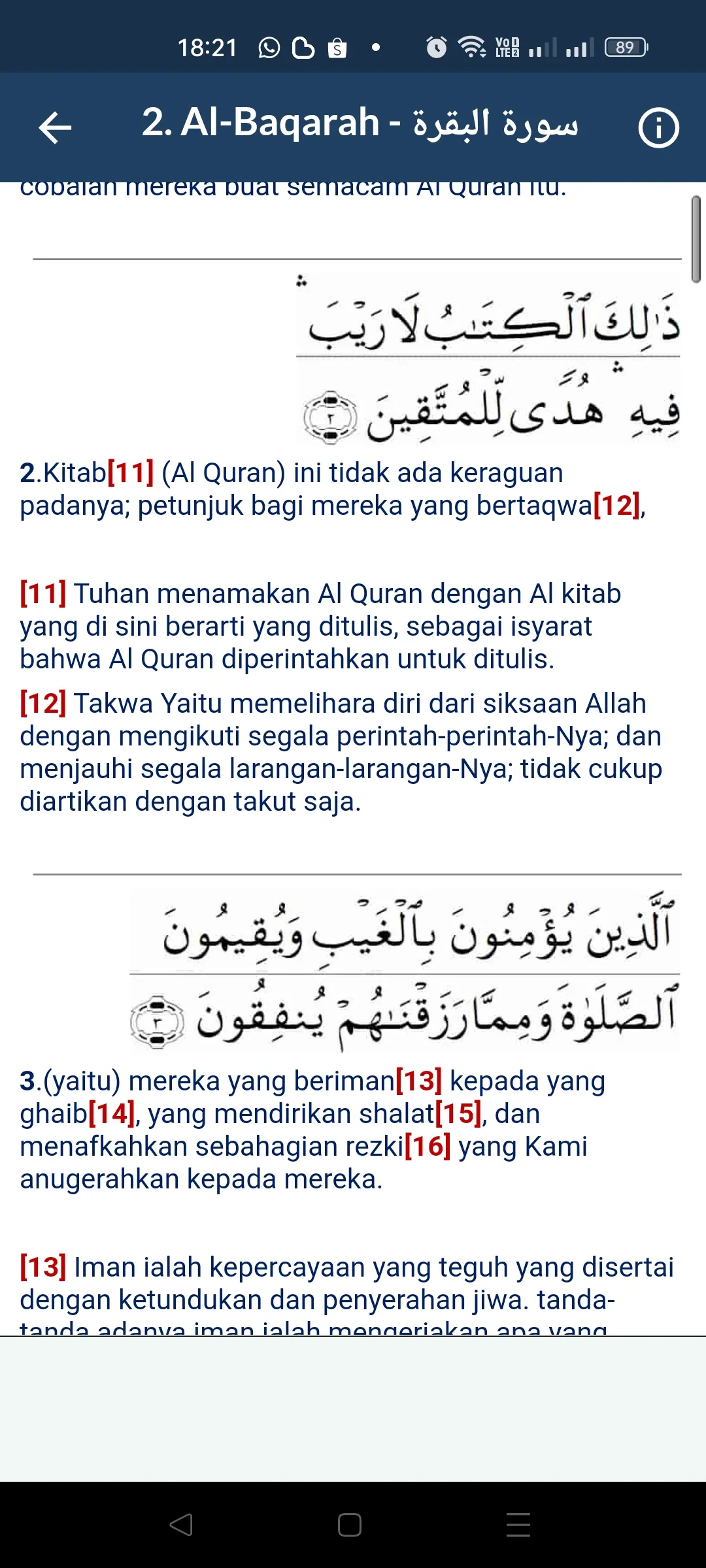 AL-QUR'AN & Terjemahan Penuh | Indus Appstore | Screenshot