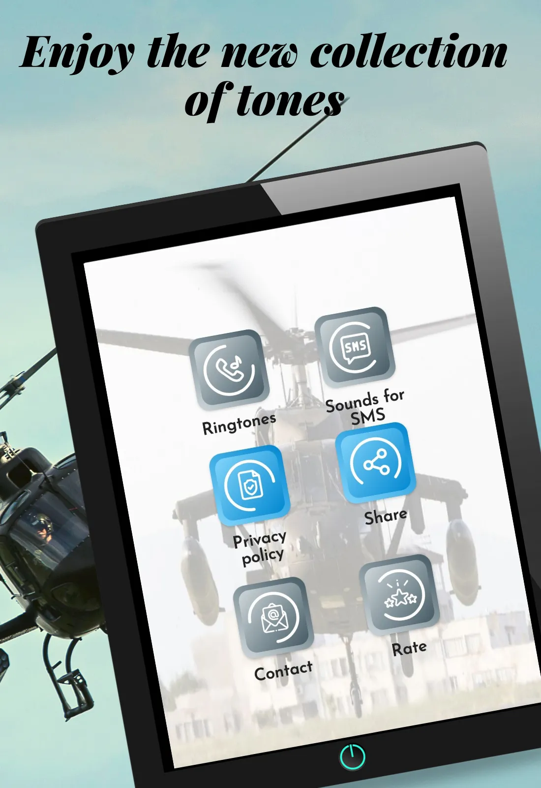 Helicopter ringtones, helicopt | Indus Appstore | Screenshot