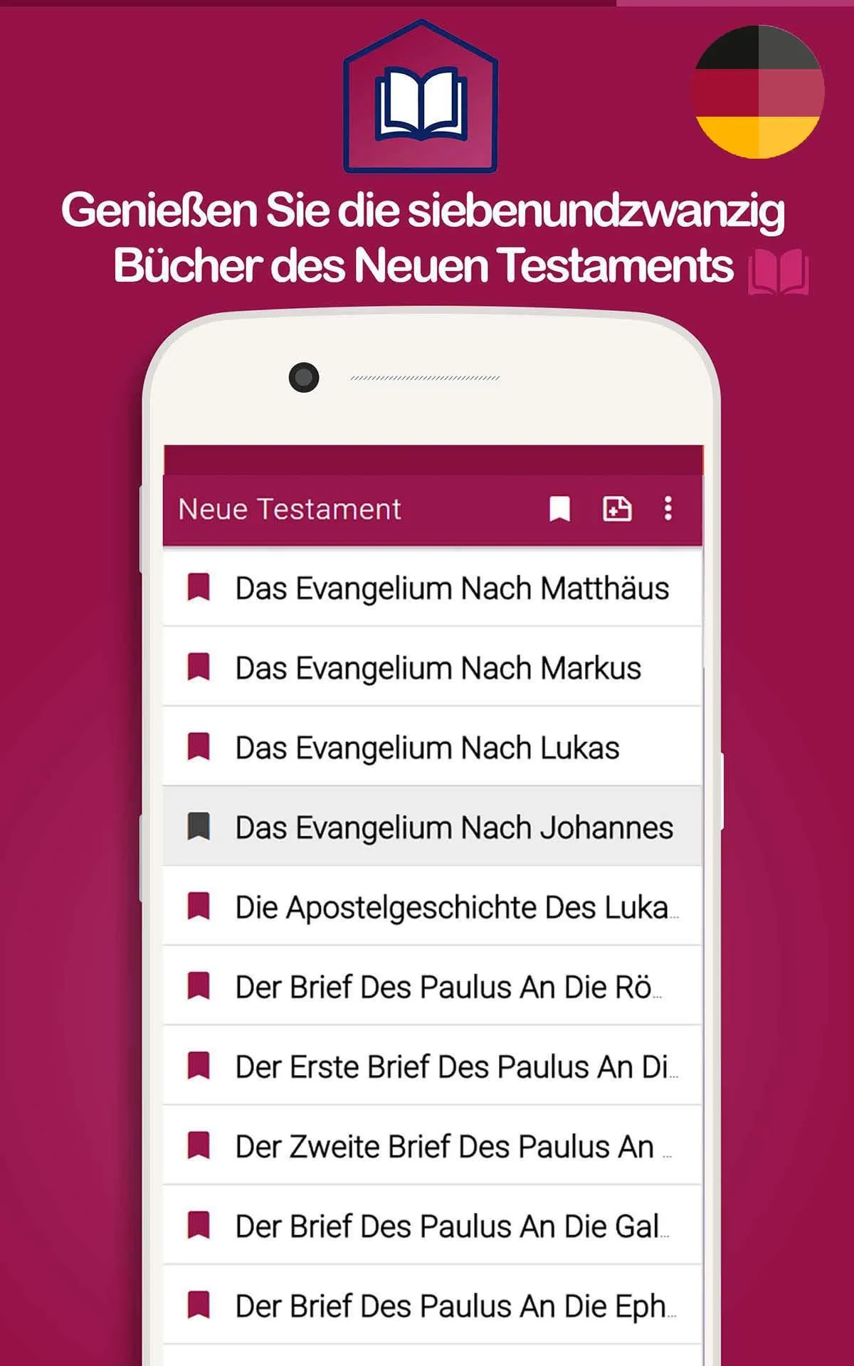 Das Neue Testament | Indus Appstore | Screenshot