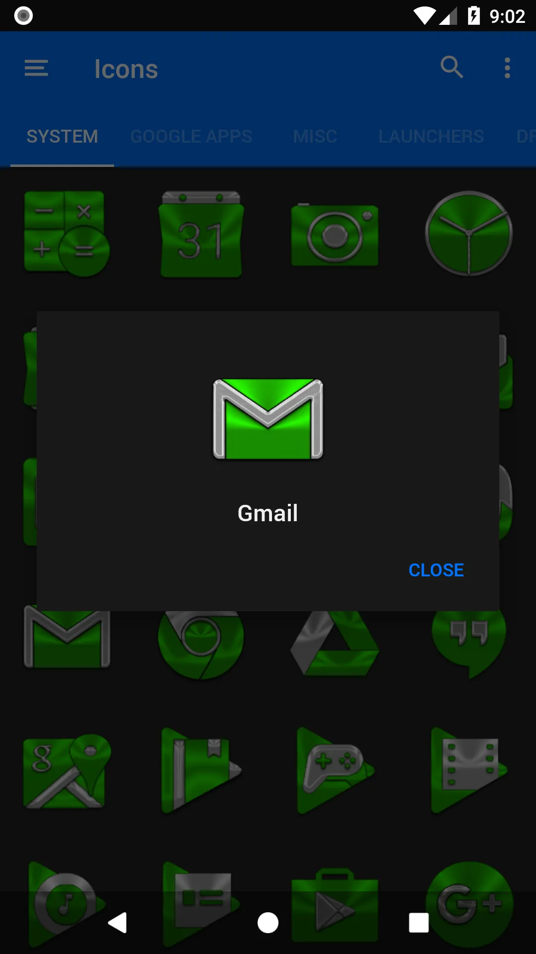 Green Icon Pack | Indus Appstore | Screenshot