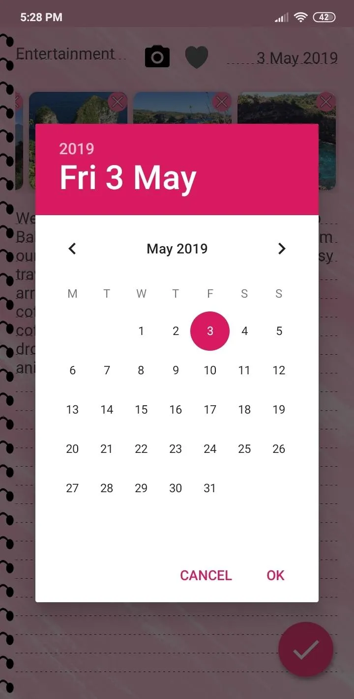 Diary with Lock : Secret diary | Indus Appstore | Screenshot