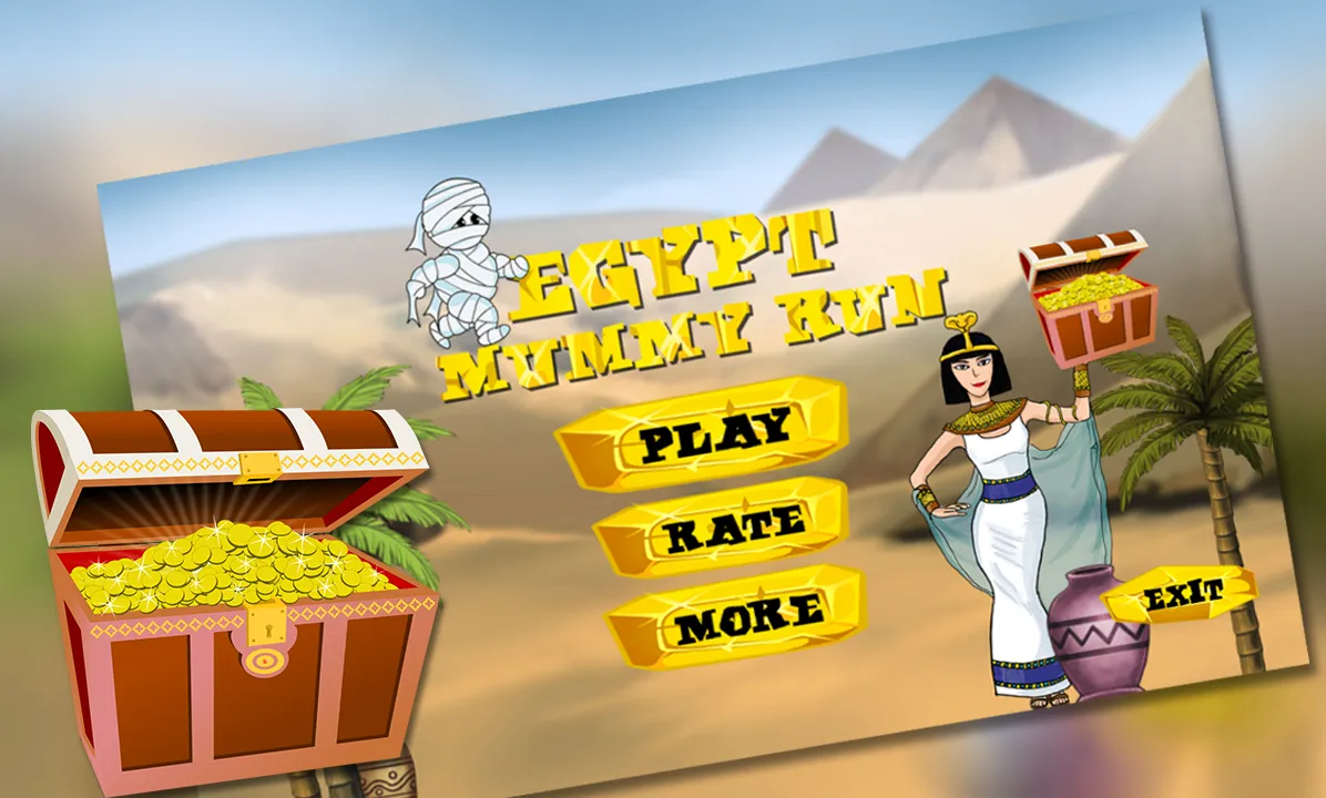 Egypt Mummy Run | Indus Appstore | Screenshot