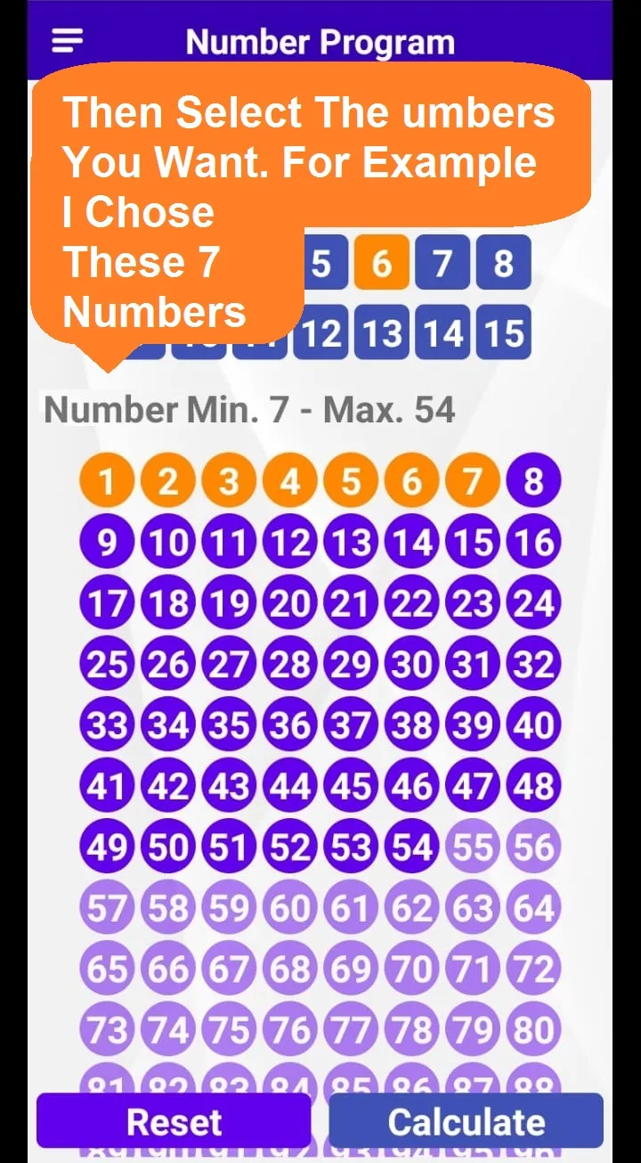 Lotto Combination | Indus Appstore | Screenshot