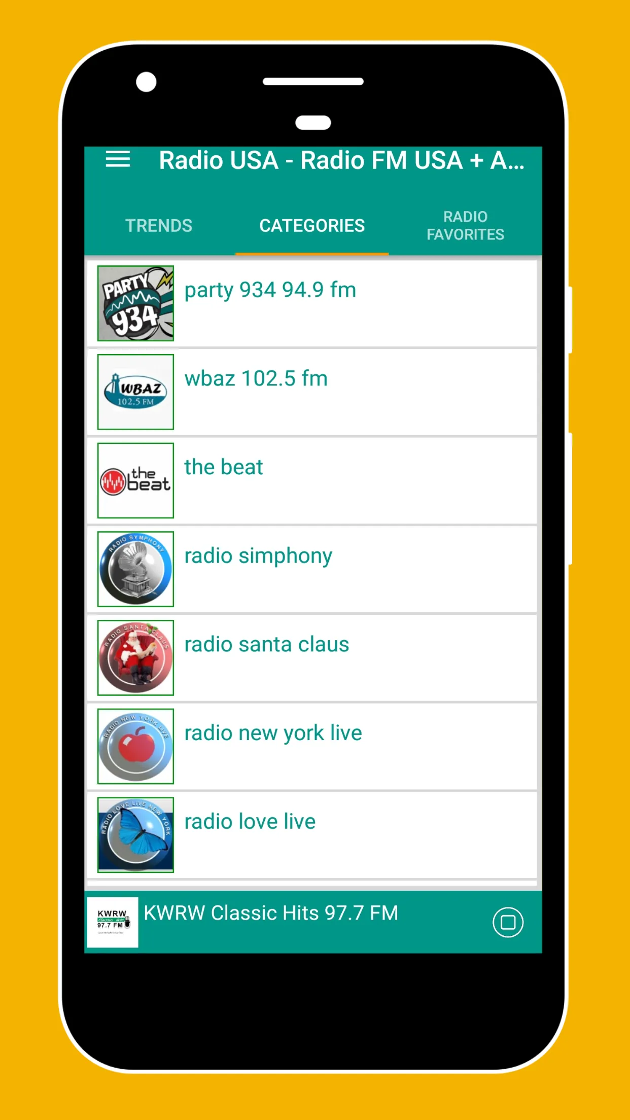 Radio USA - FM Radio Online | Indus Appstore | Screenshot