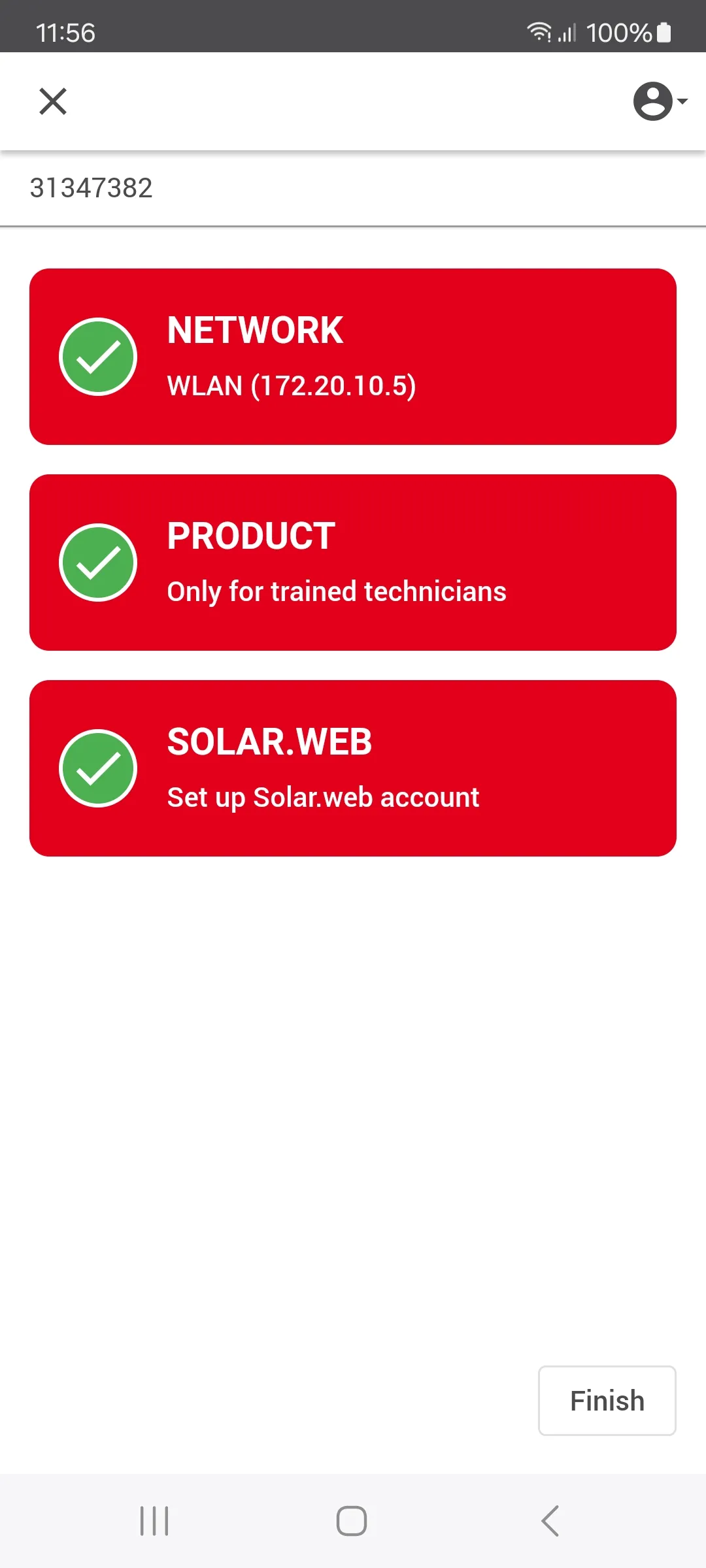 Fronius Solar.start | Indus Appstore | Screenshot