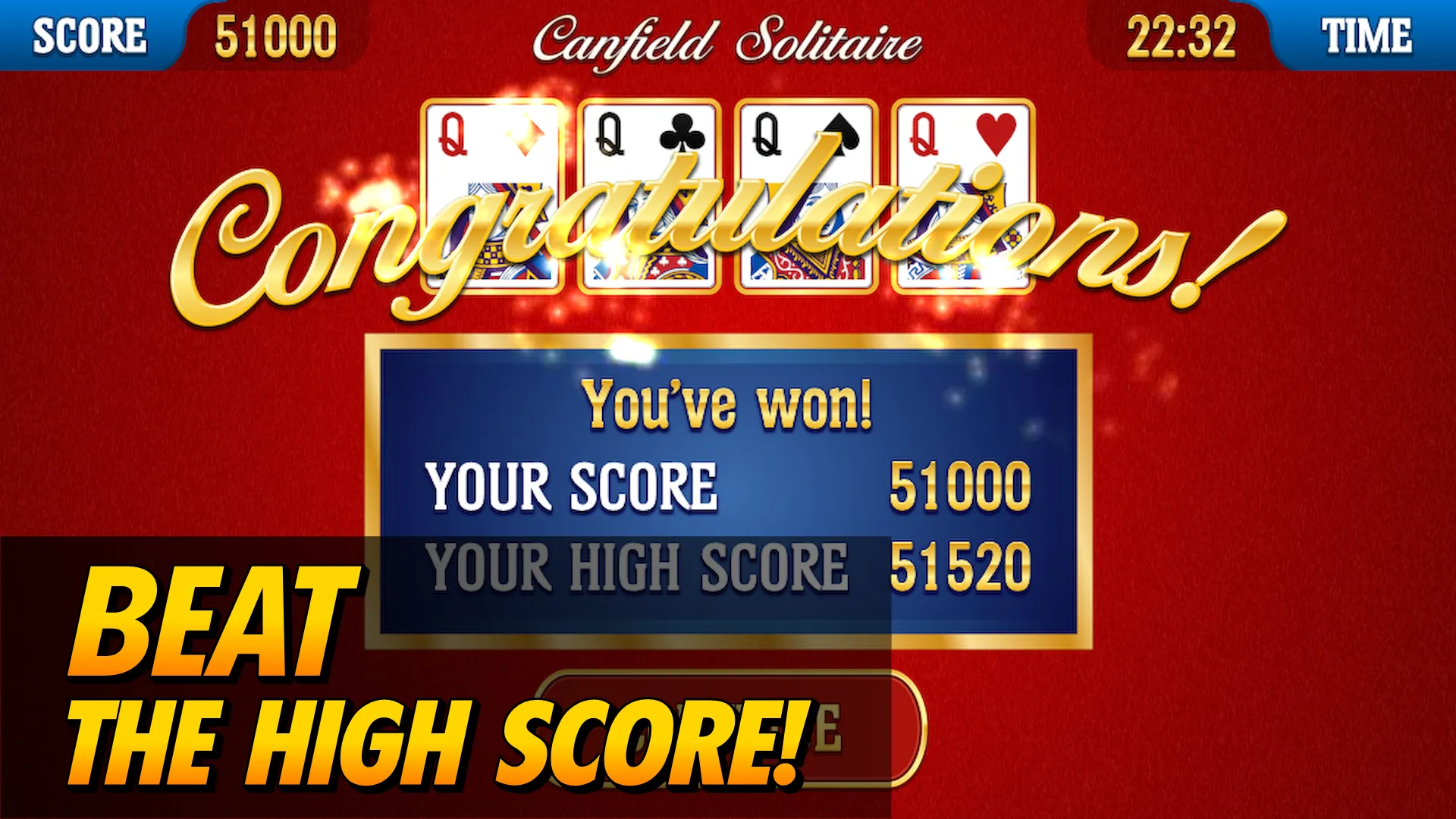 Canfield Solitaire | Indus Appstore | Screenshot