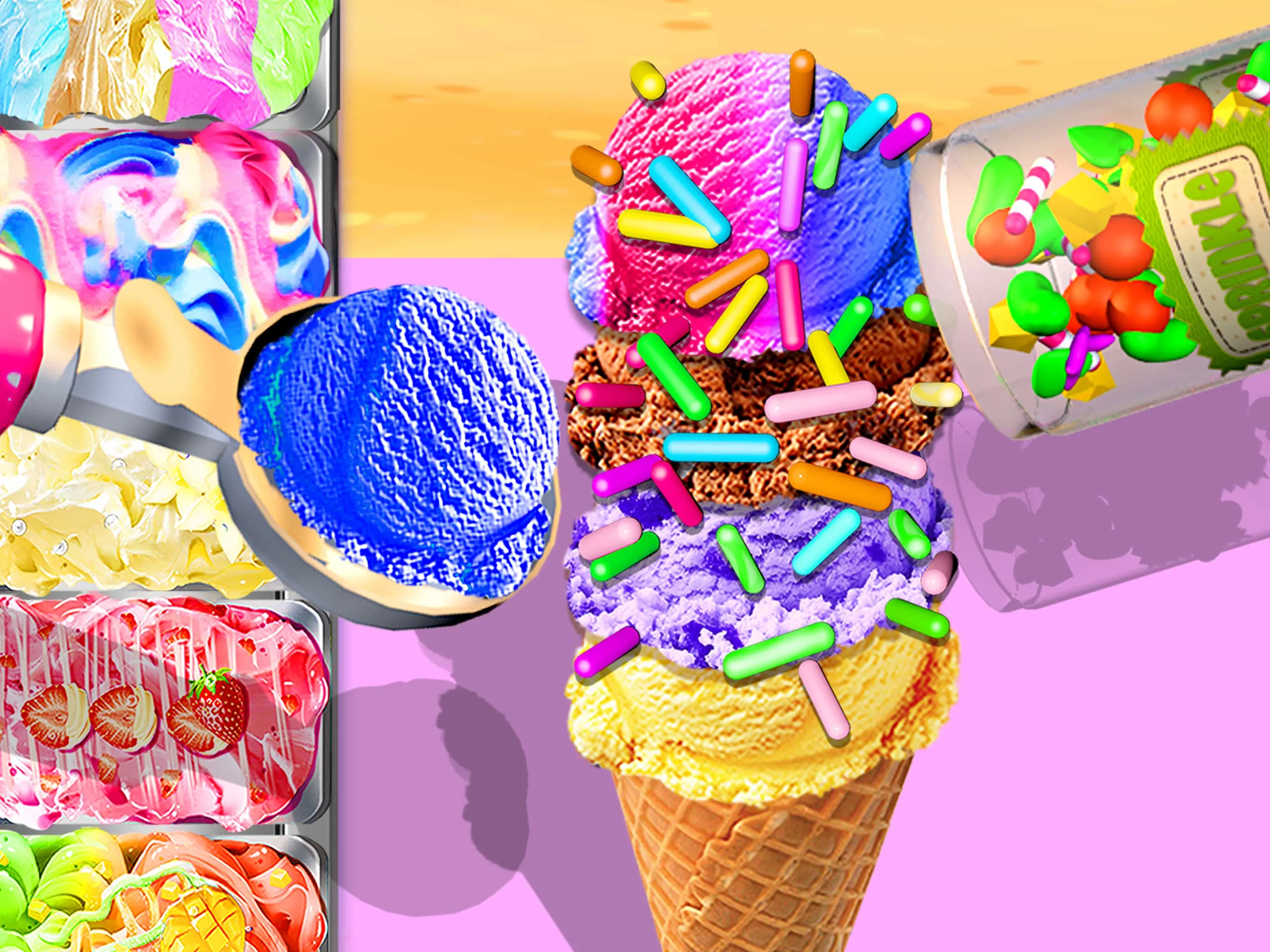 Ice Cream Dessert DIY Games | Indus Appstore | Screenshot