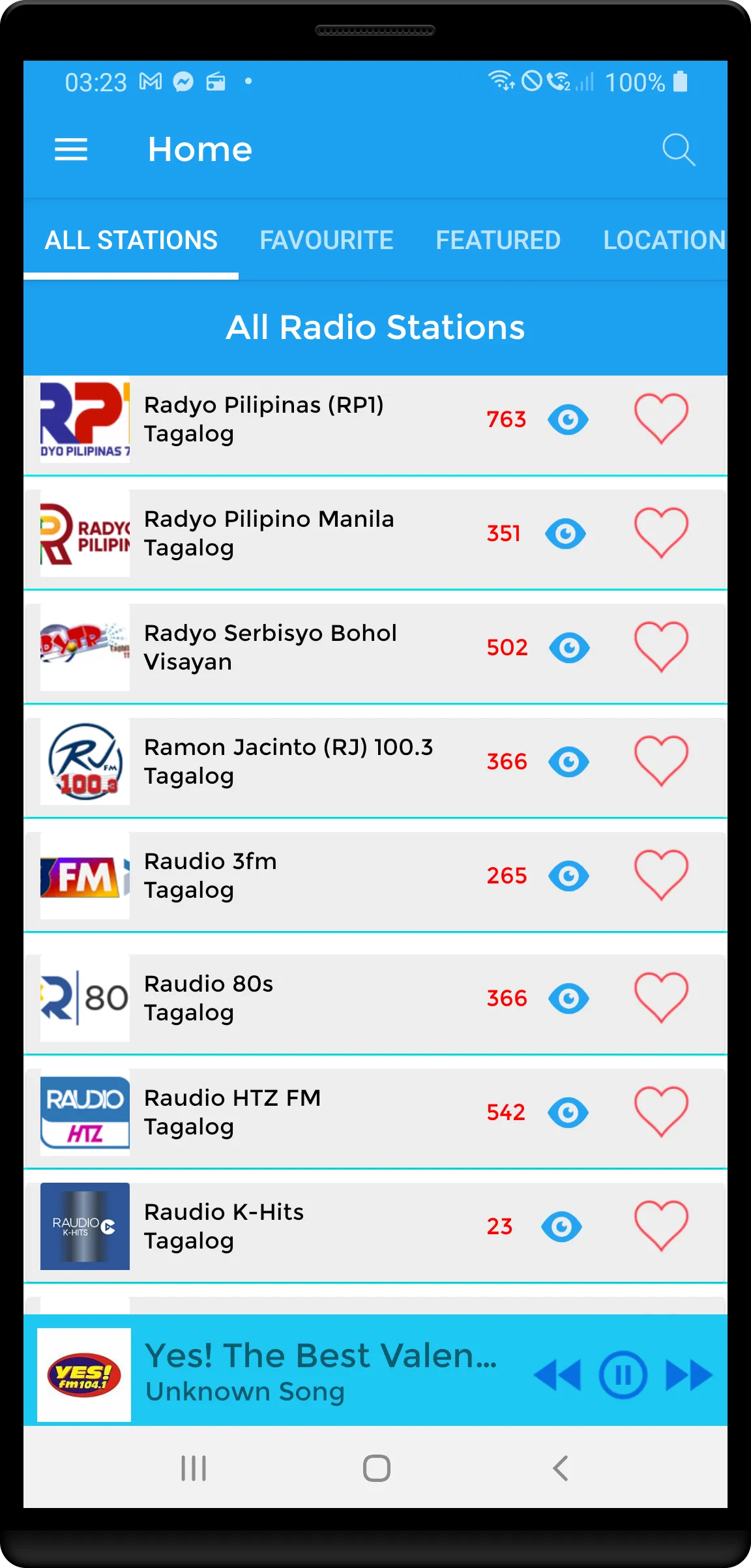 PH Radio - Filipino Radios | Indus Appstore | Screenshot