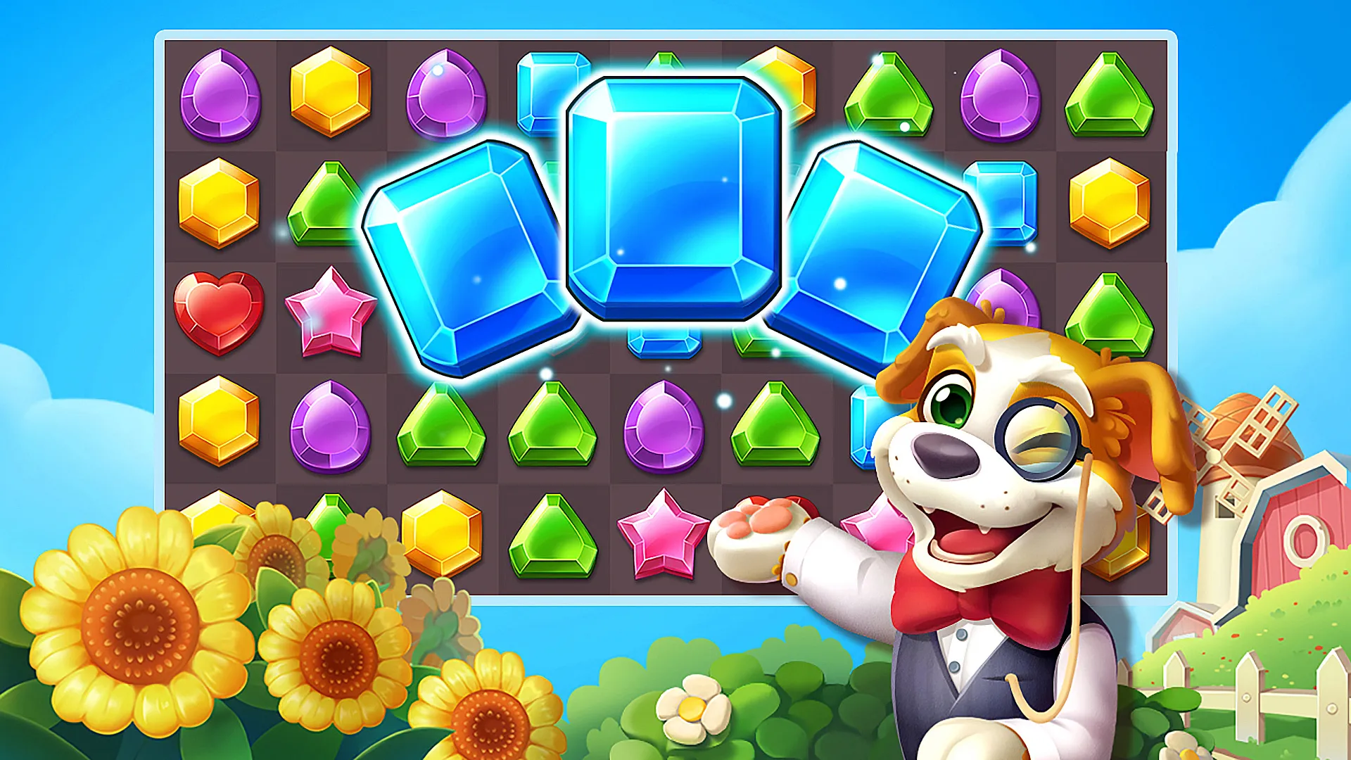 Jewel Town - Match 3 Levels | Indus Appstore | Screenshot