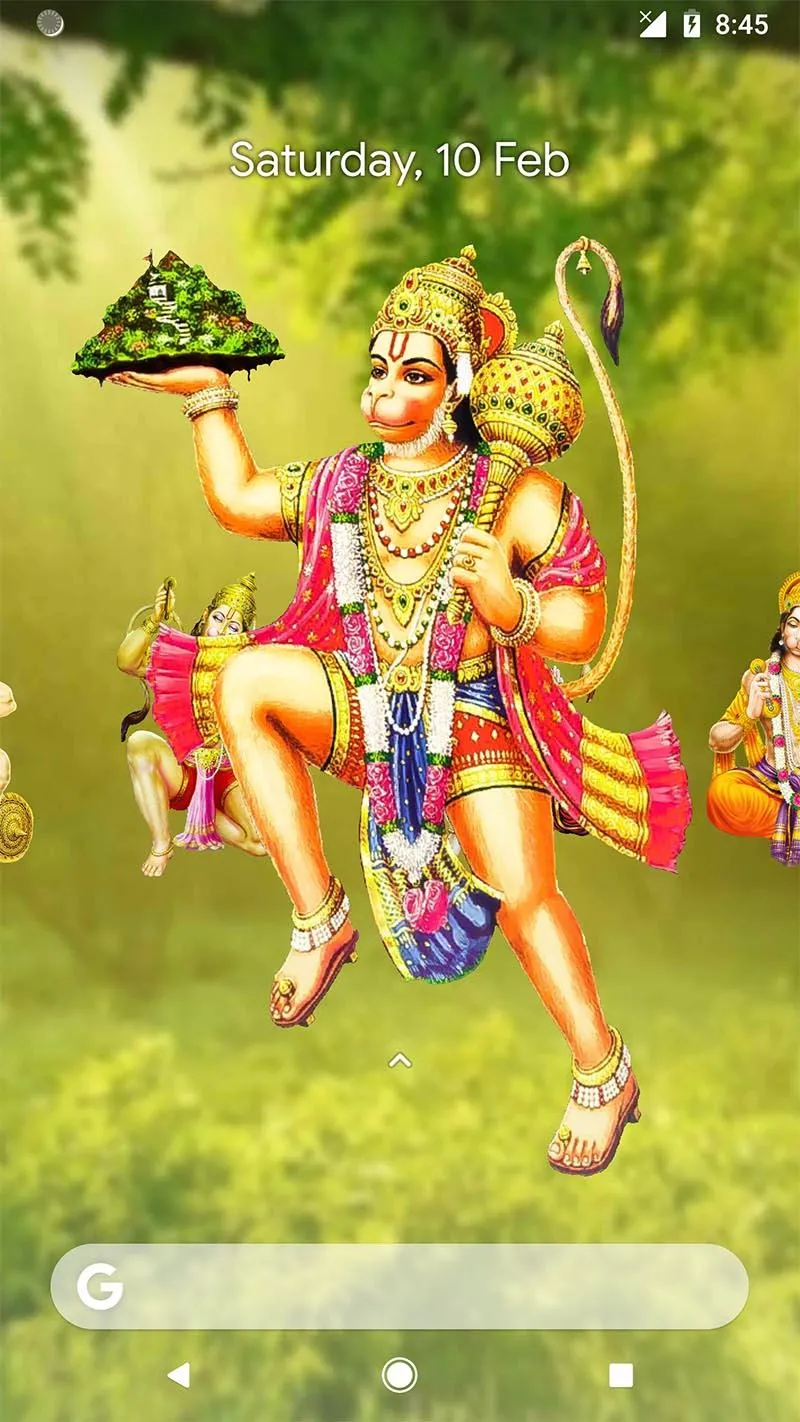 4D Hanuman Live Wallpaper | Indus Appstore | Screenshot