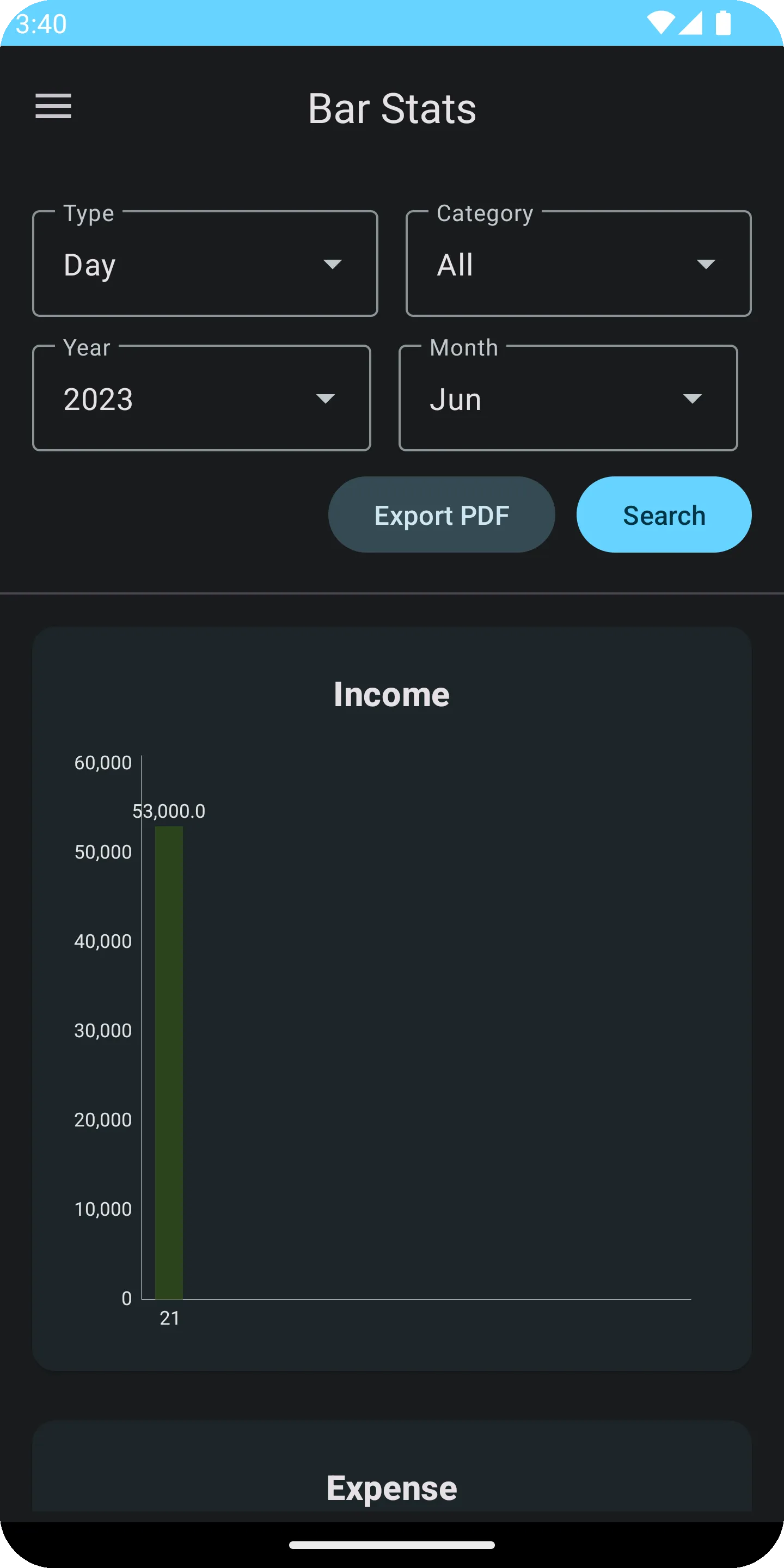 Daily Expense Recorder | Indus Appstore | Screenshot