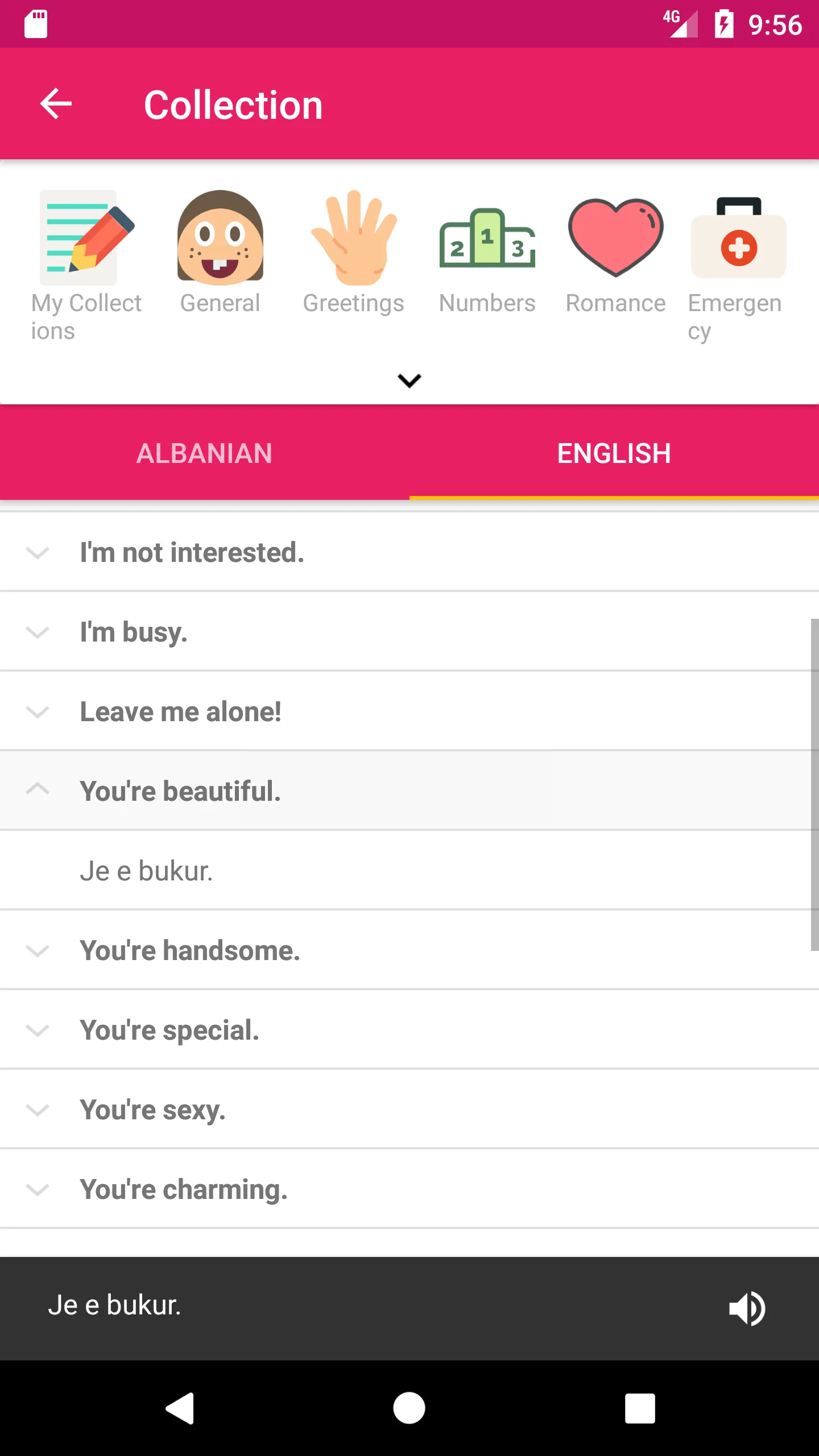 Albanian English Dictionary | Indus Appstore | Screenshot