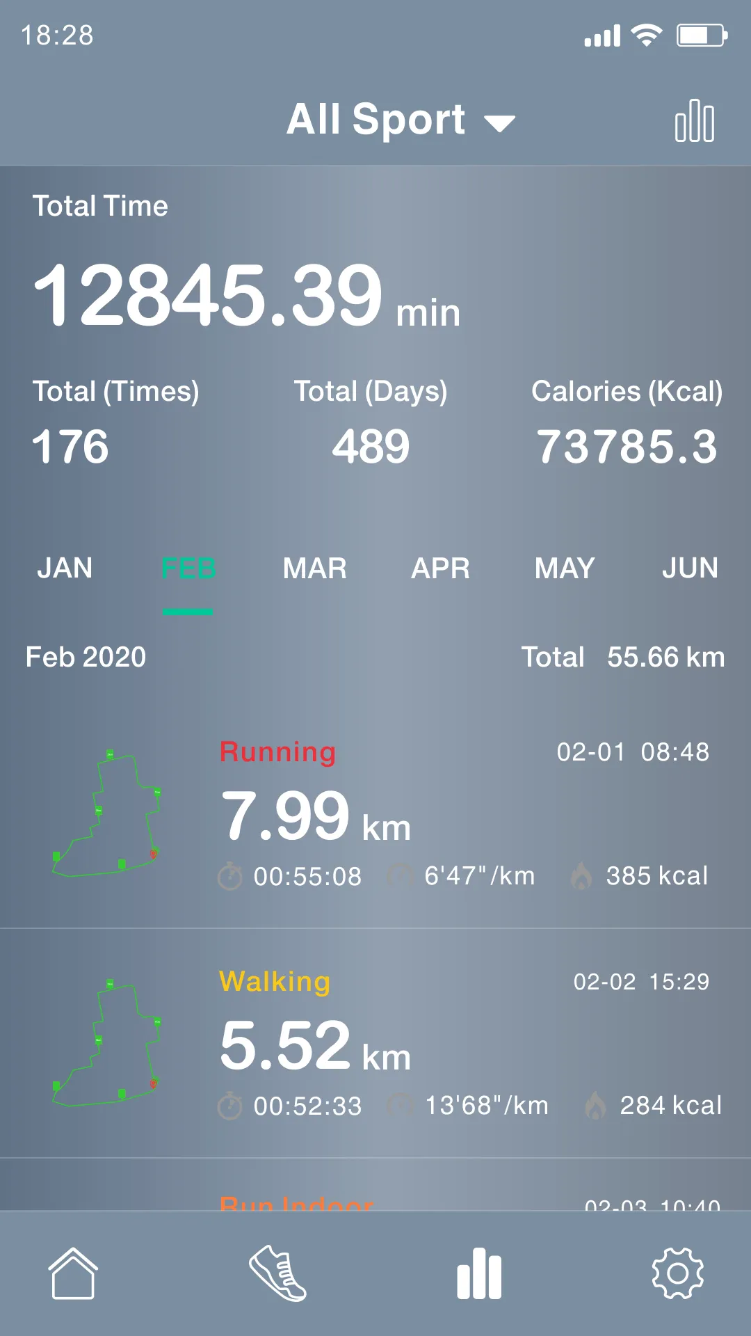 ABYX FIT RUN | Indus Appstore | Screenshot