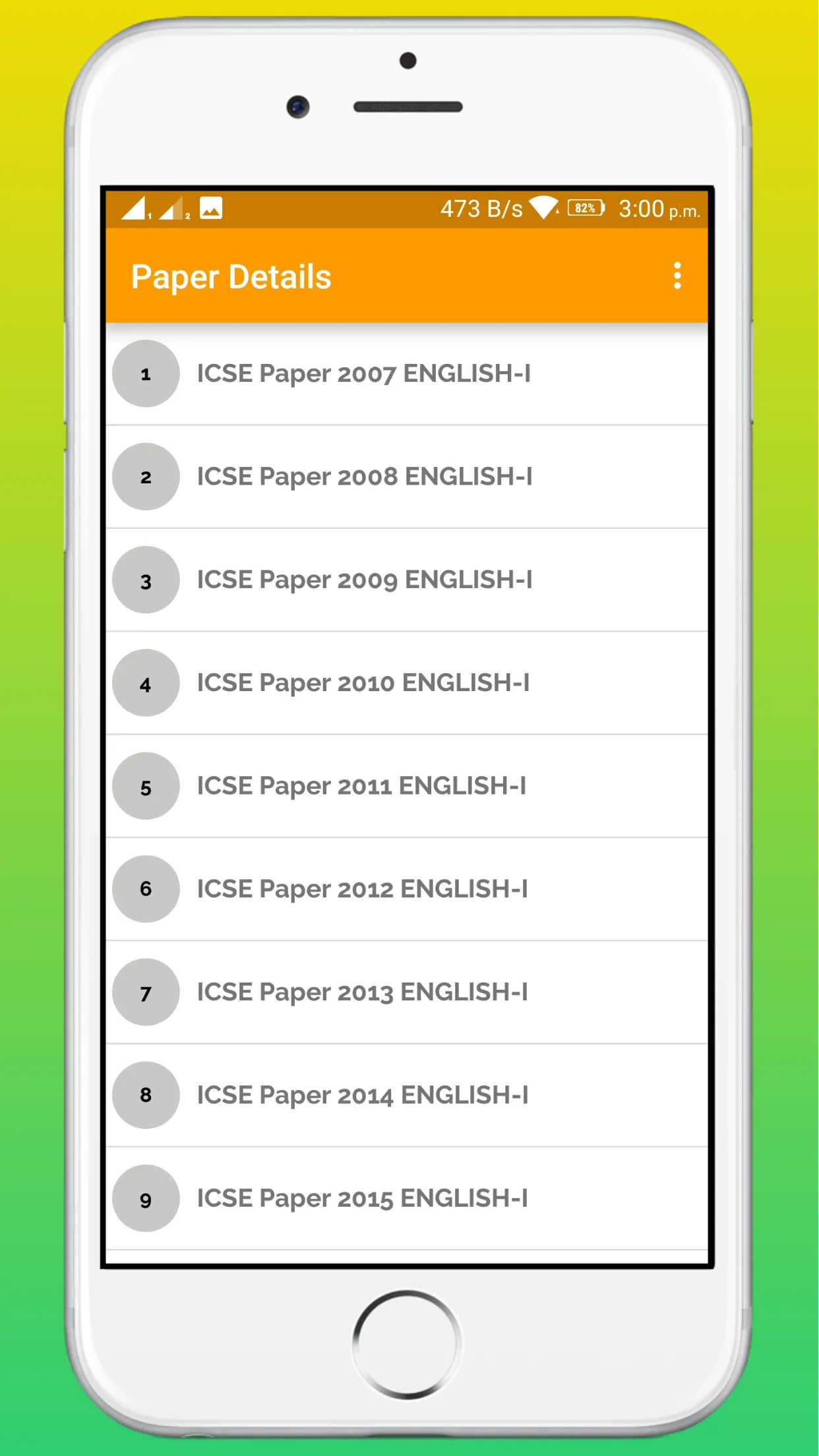 ICSE Previous Year Paper | Indus Appstore | Screenshot