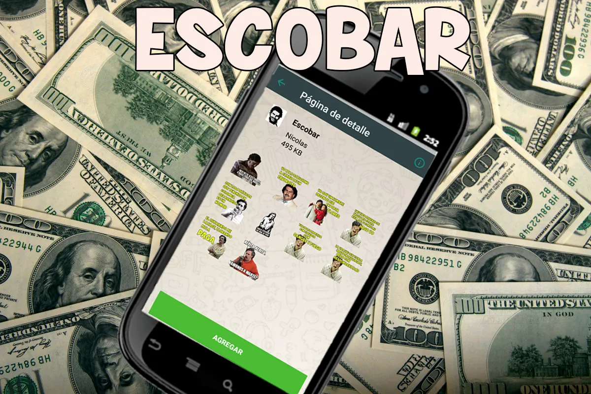 Stickers Escobar | Indus Appstore | Screenshot