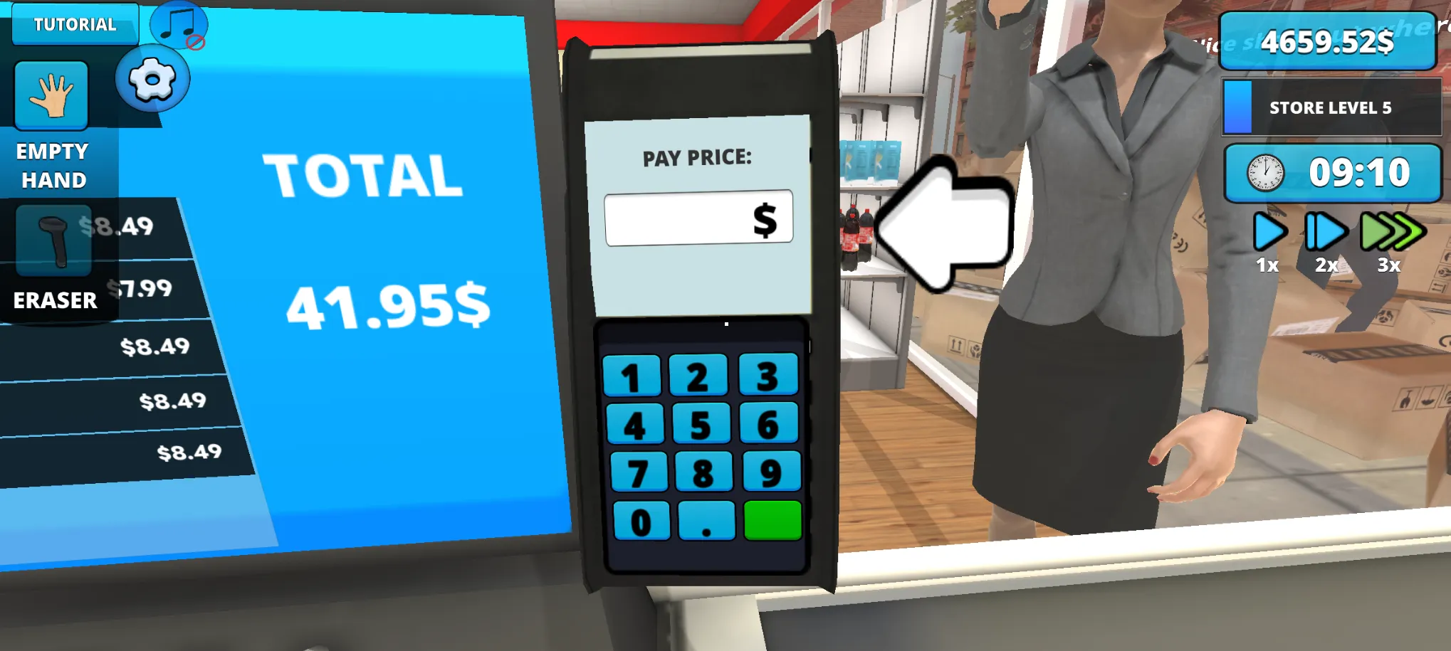 Retail Supermarket Simulator | Indus Appstore | Screenshot