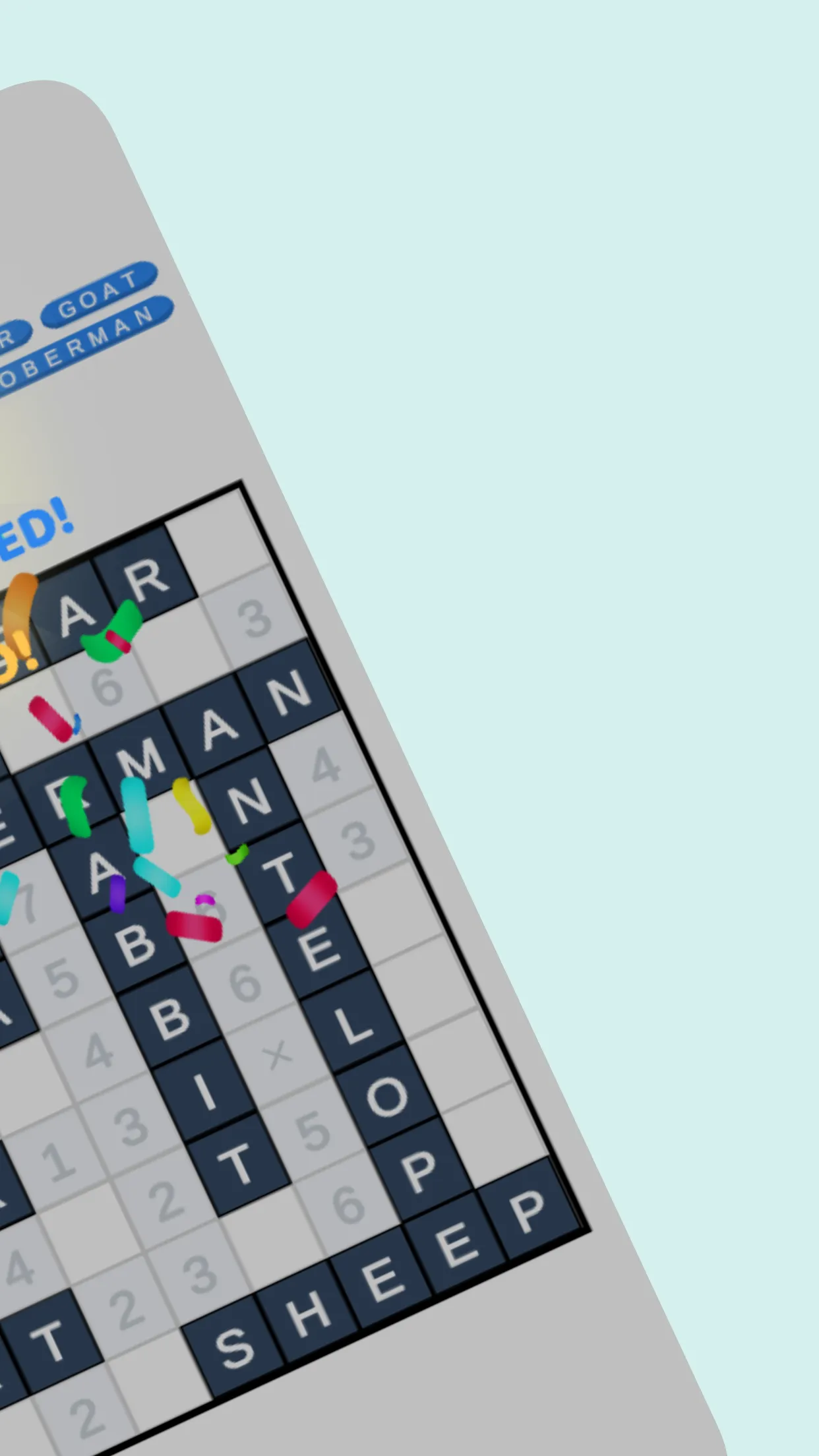 Minesweeper Words Cross Puzzle | Indus Appstore | Screenshot