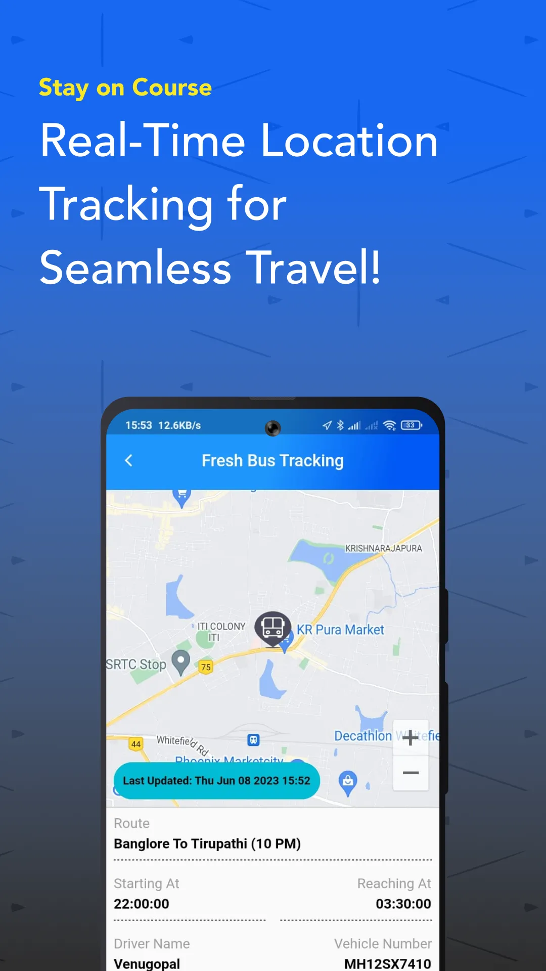 Fresh Bus | Indus Appstore | Screenshot