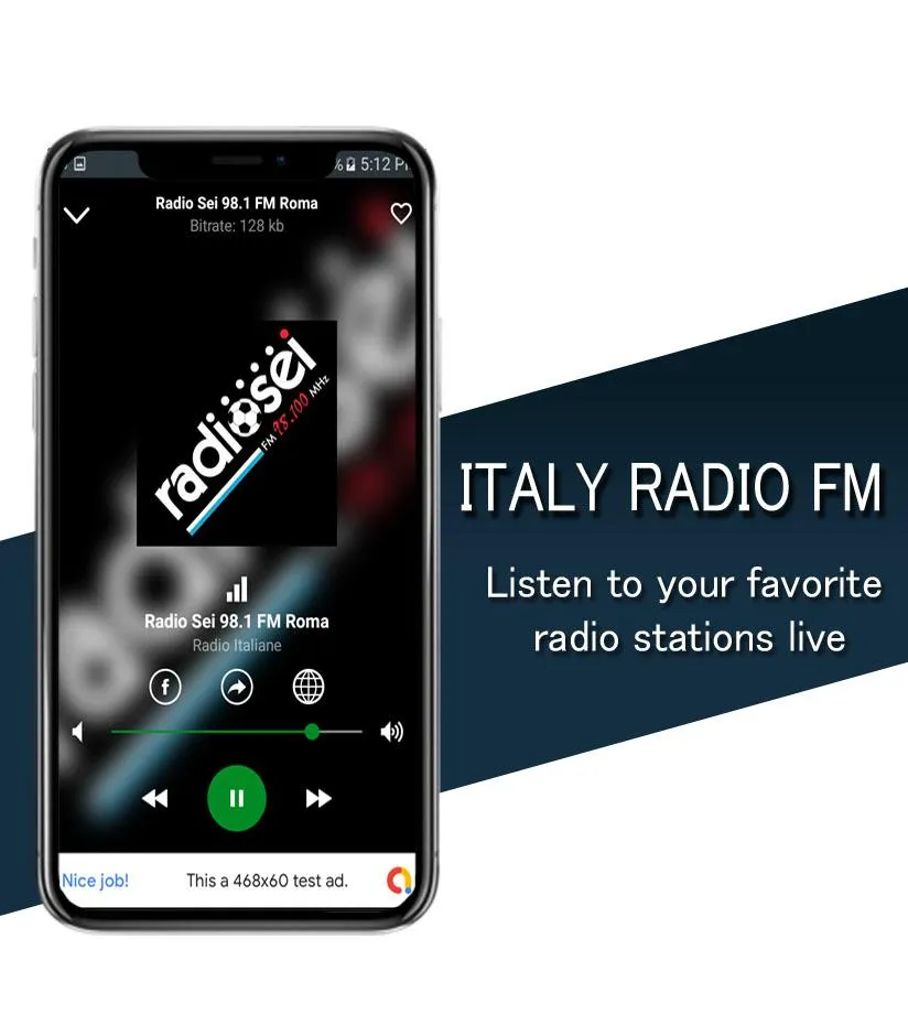 Radio Italia FM | Indus Appstore | Screenshot