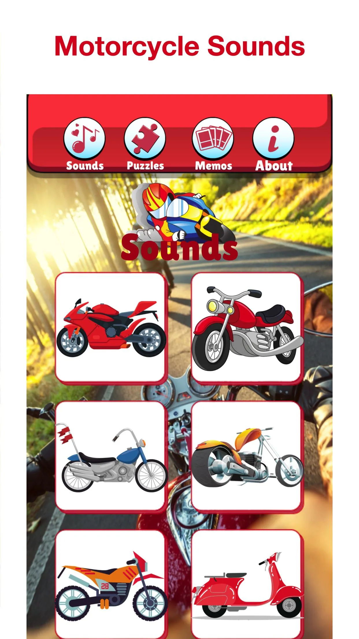 Motorcycle Game For Kids: Bike | Indus Appstore | Screenshot