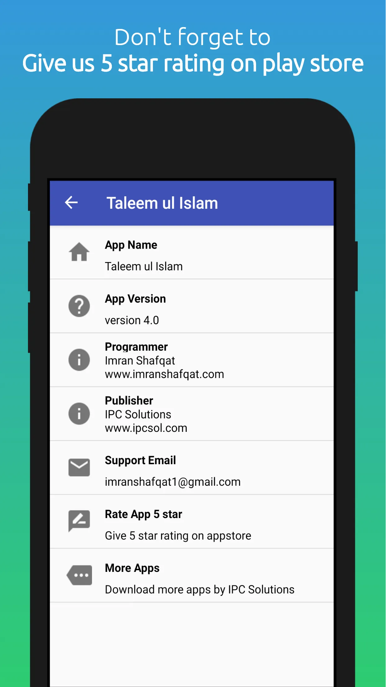 TALEEM UL ISLAM Book in Urdu | Indus Appstore | Screenshot