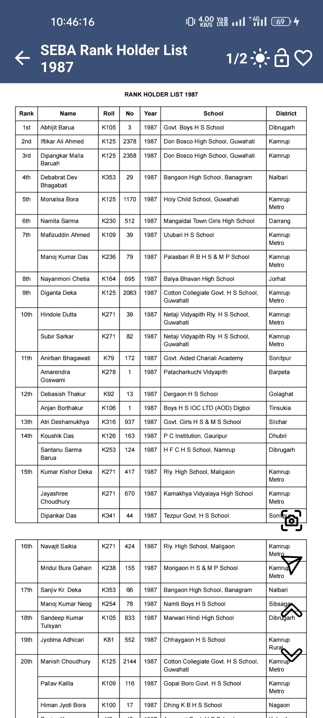 SEBA/HSLC Geography E-Notebook | Indus Appstore | Screenshot