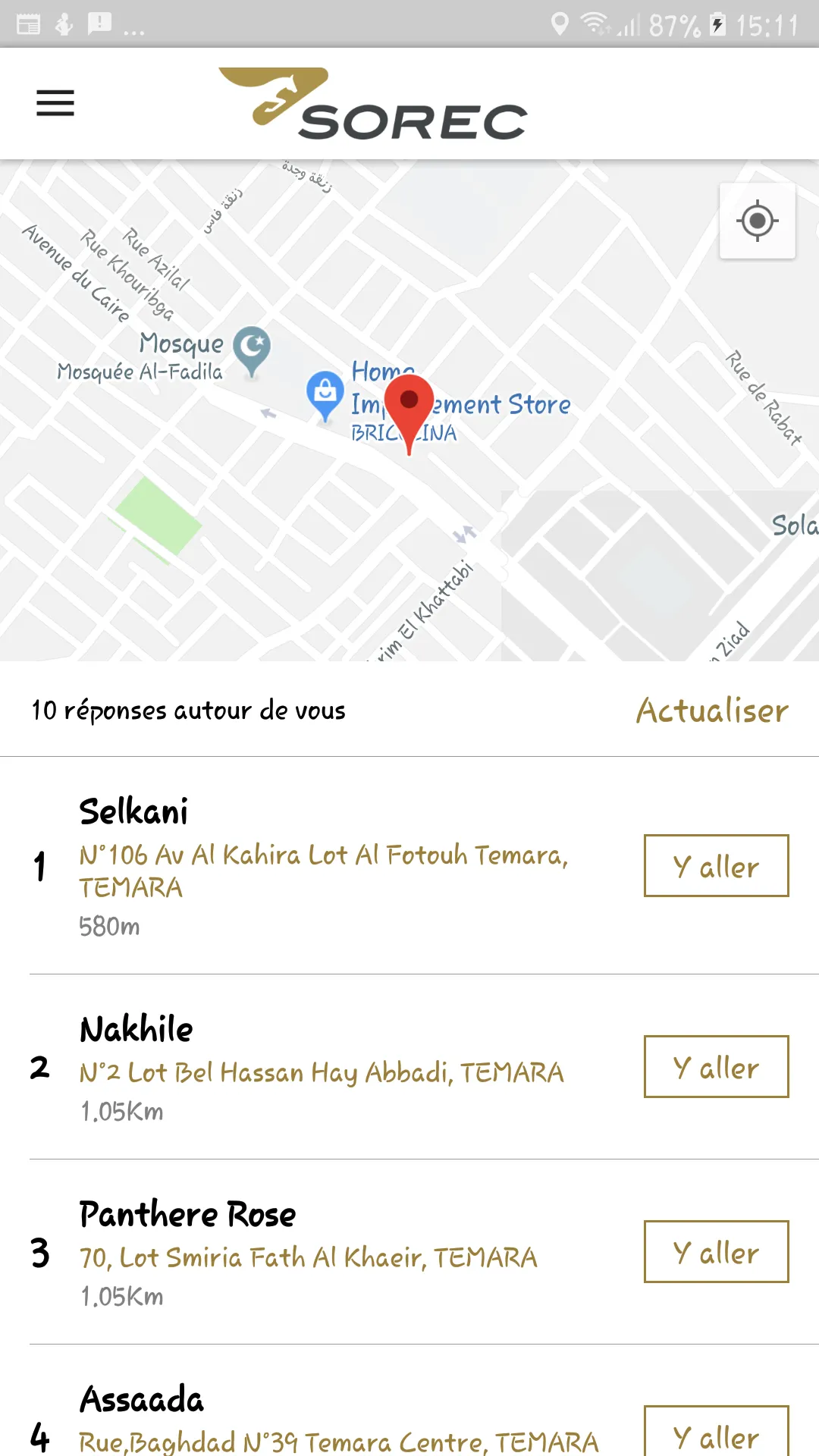 SOREC Maroc | Indus Appstore | Screenshot