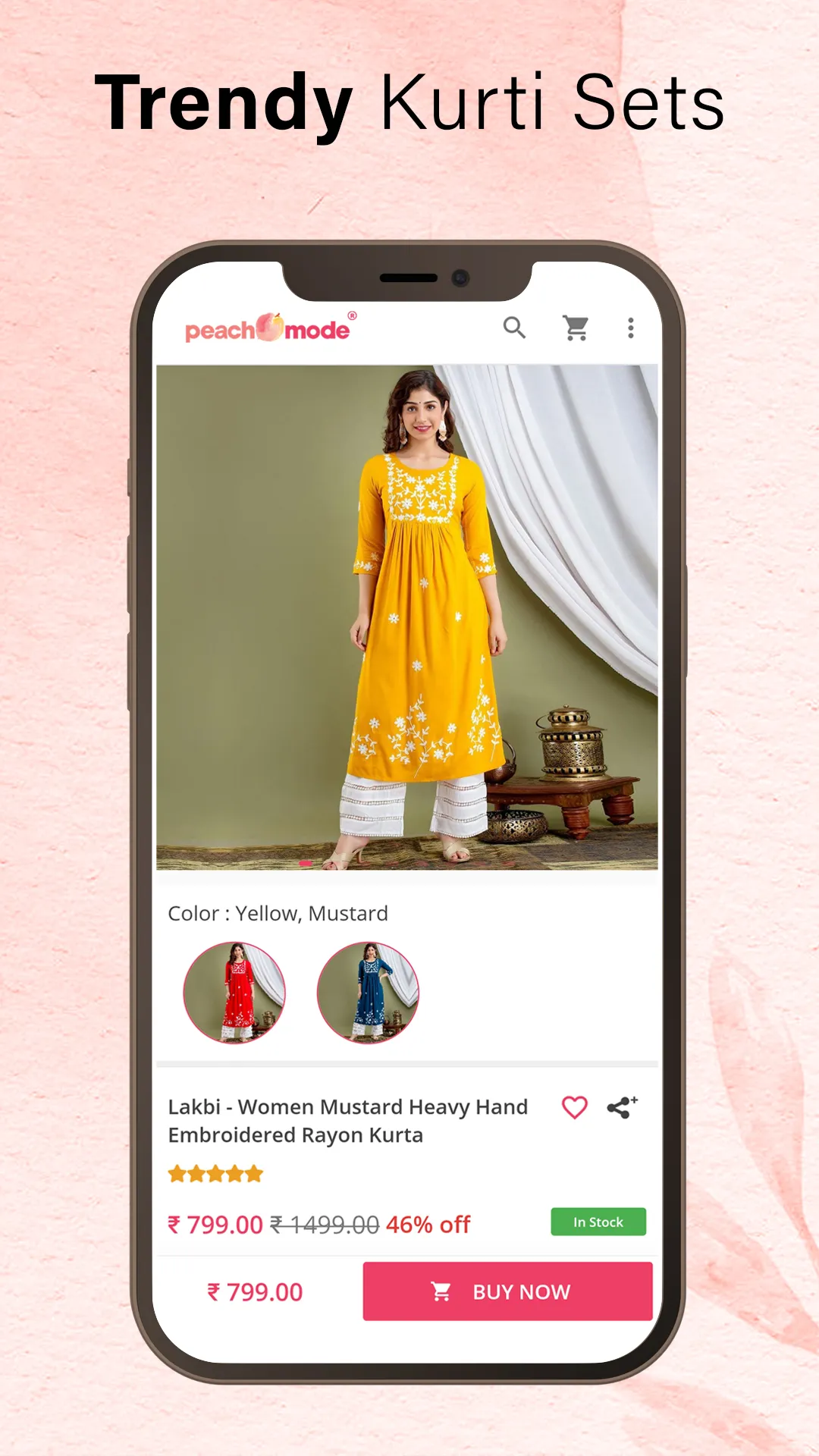 Peachmode Online Shopping | Indus Appstore | Screenshot