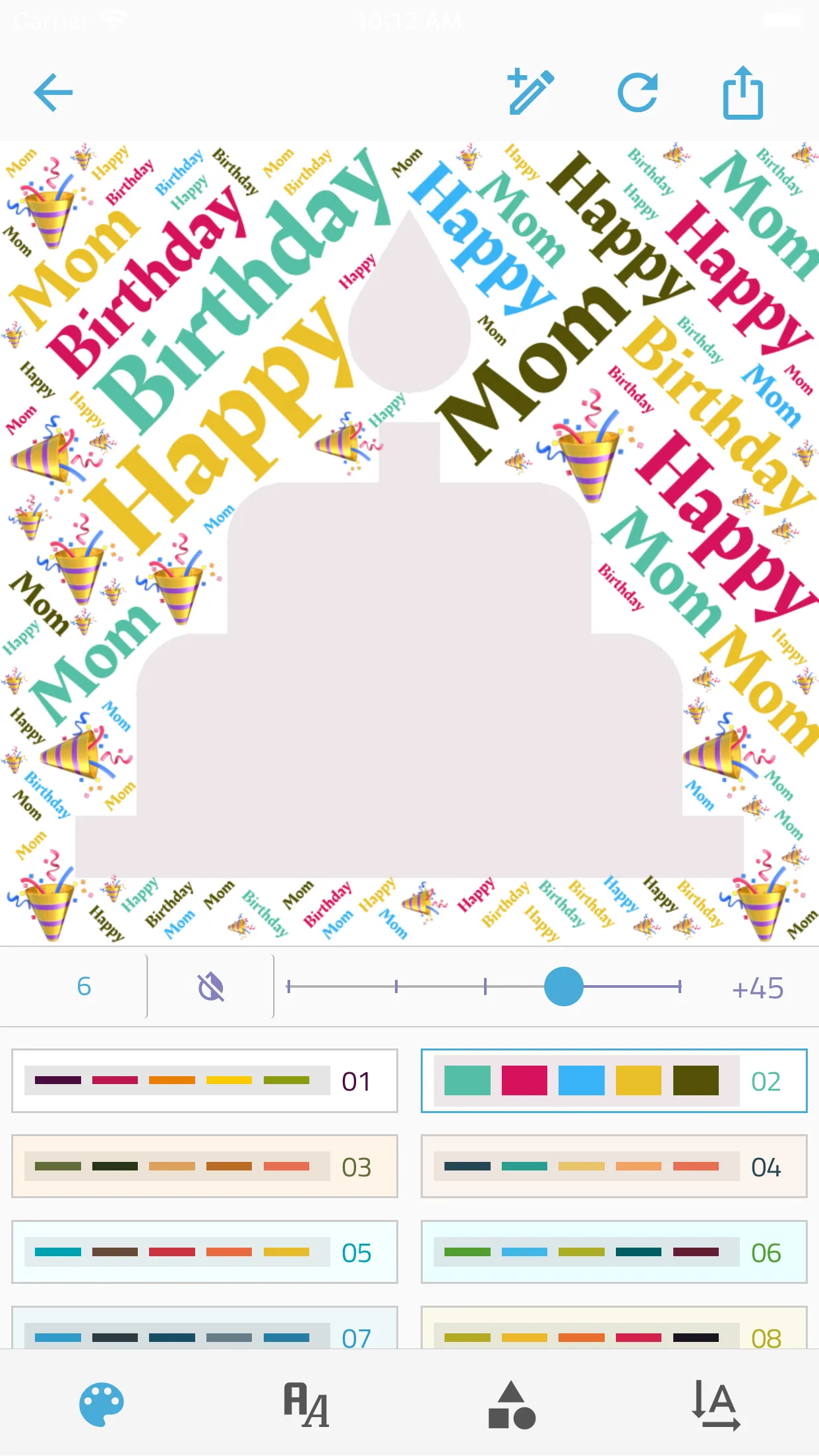 Reesha - Word Cloud Generator | Indus Appstore | Screenshot