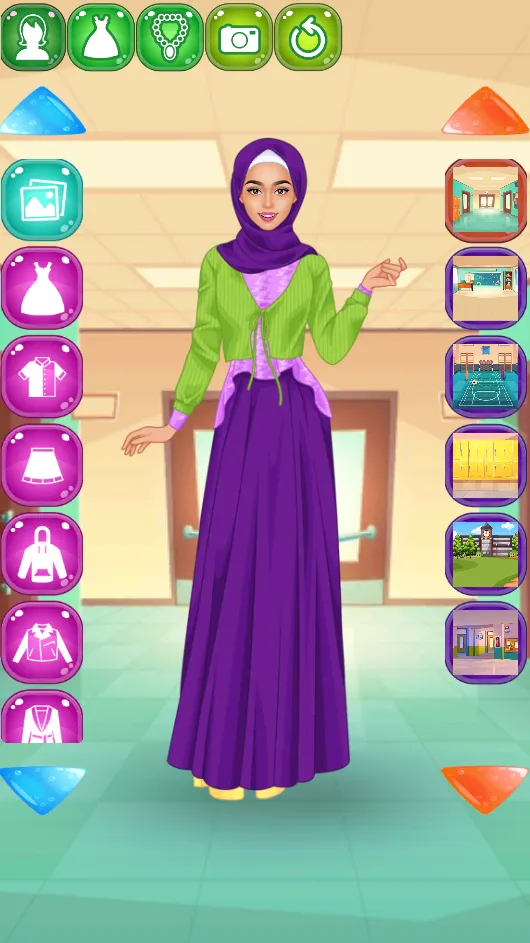 Student girl dress up | Indus Appstore | Screenshot