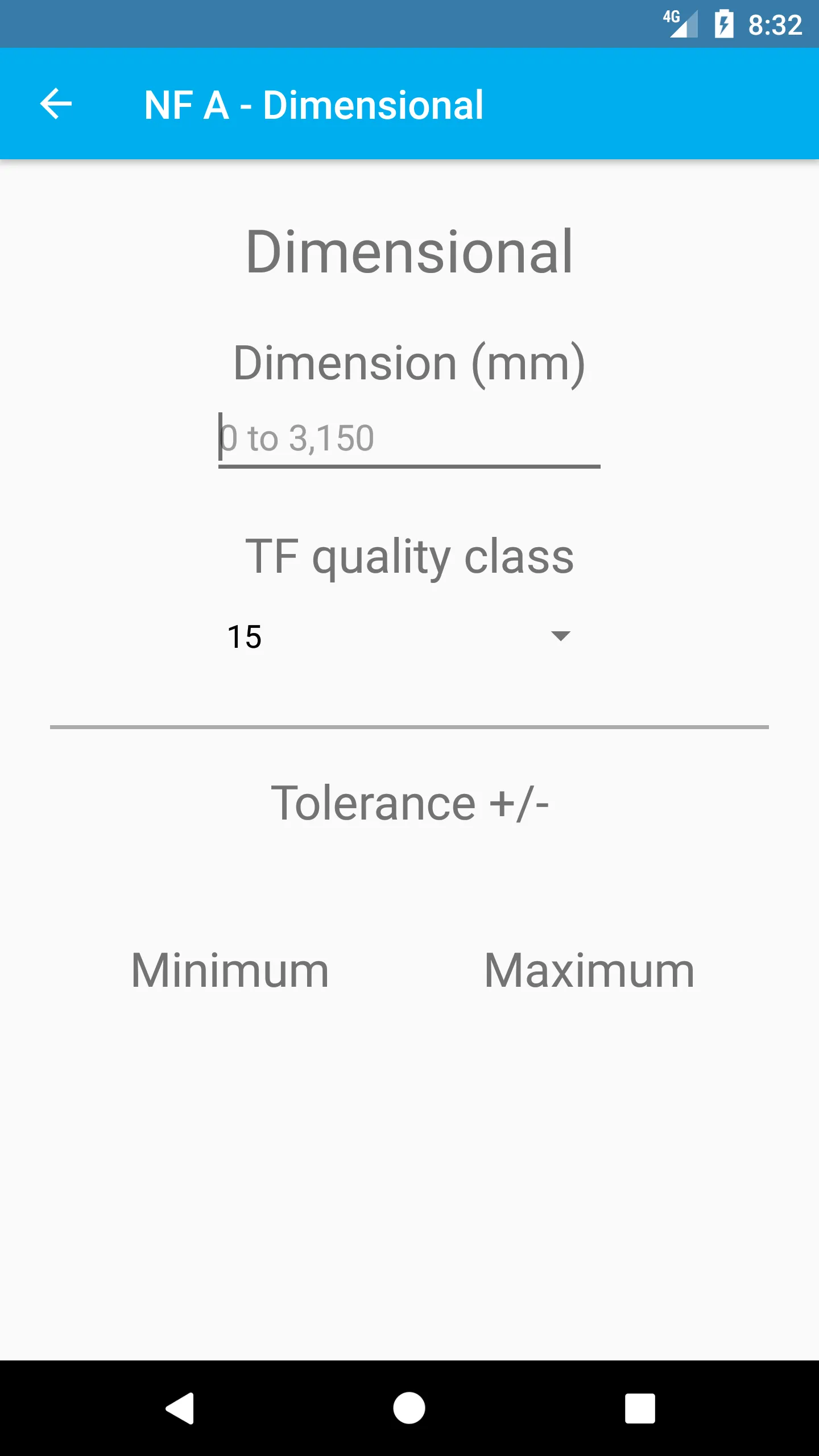 General Tolerances | Indus Appstore | Screenshot