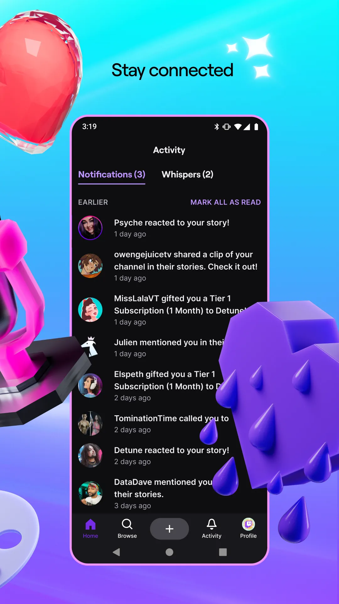 Twitch: Live Streaming | Indus Appstore | Screenshot