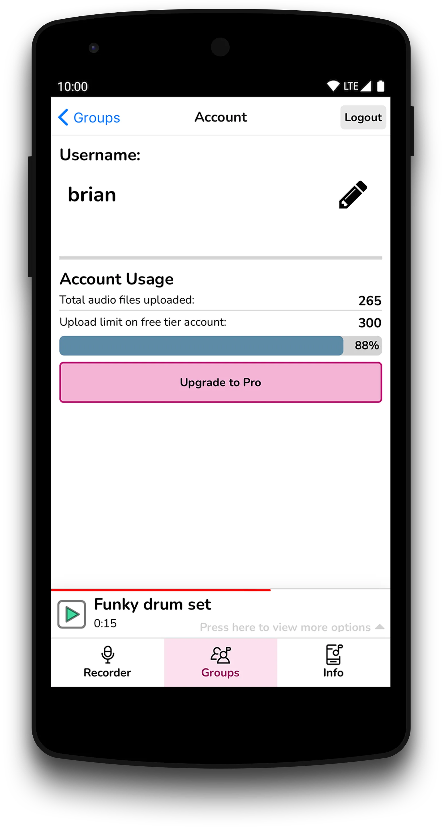 Audiopile | Indus Appstore | Screenshot