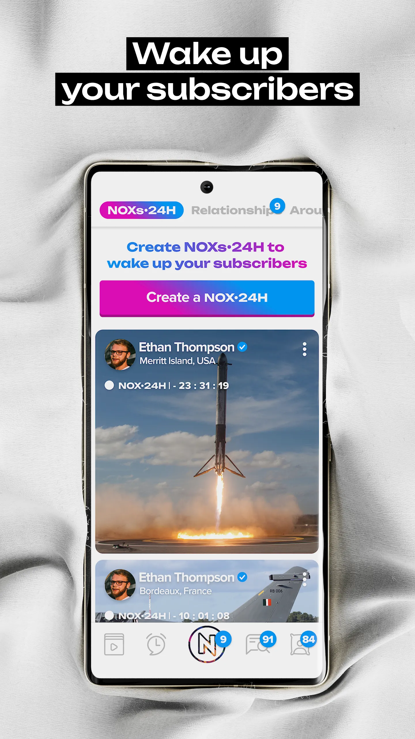 NOX - The Social Alarm Clock | Indus Appstore | Screenshot
