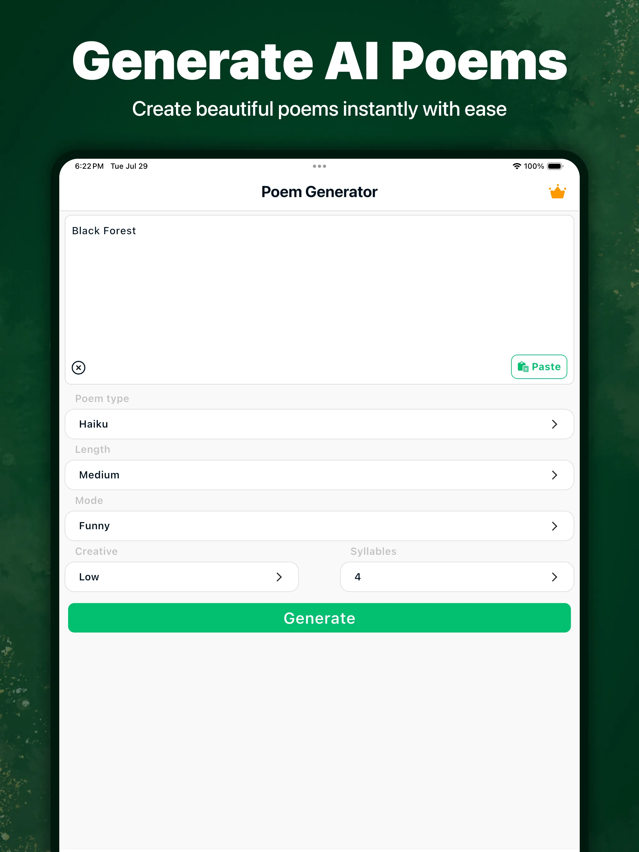 AI Poem Generator: Story AI | Indus Appstore | Screenshot