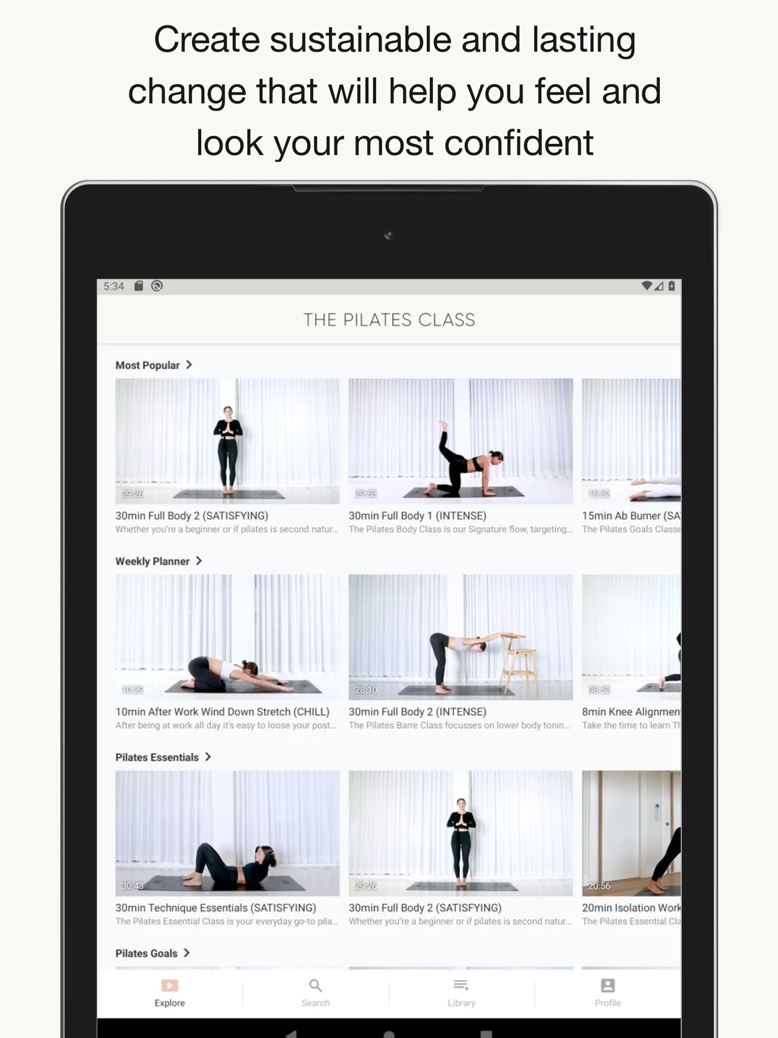 The Pilates Class | Indus Appstore | Screenshot